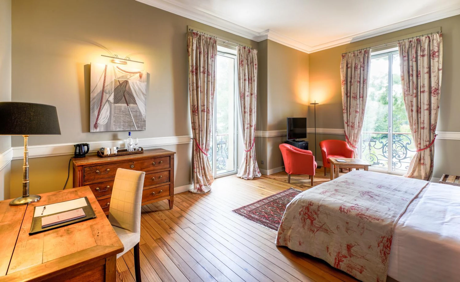 Chambre disponible pour un séminaire d'entreprise à Château Grattequina Hôtel - Blanquefort
