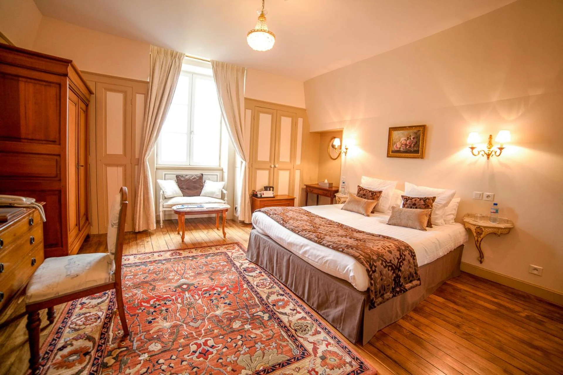 Chambre disponible pour un séminaire d'entreprise à Château Hôtel Du Colombier - Lisieux