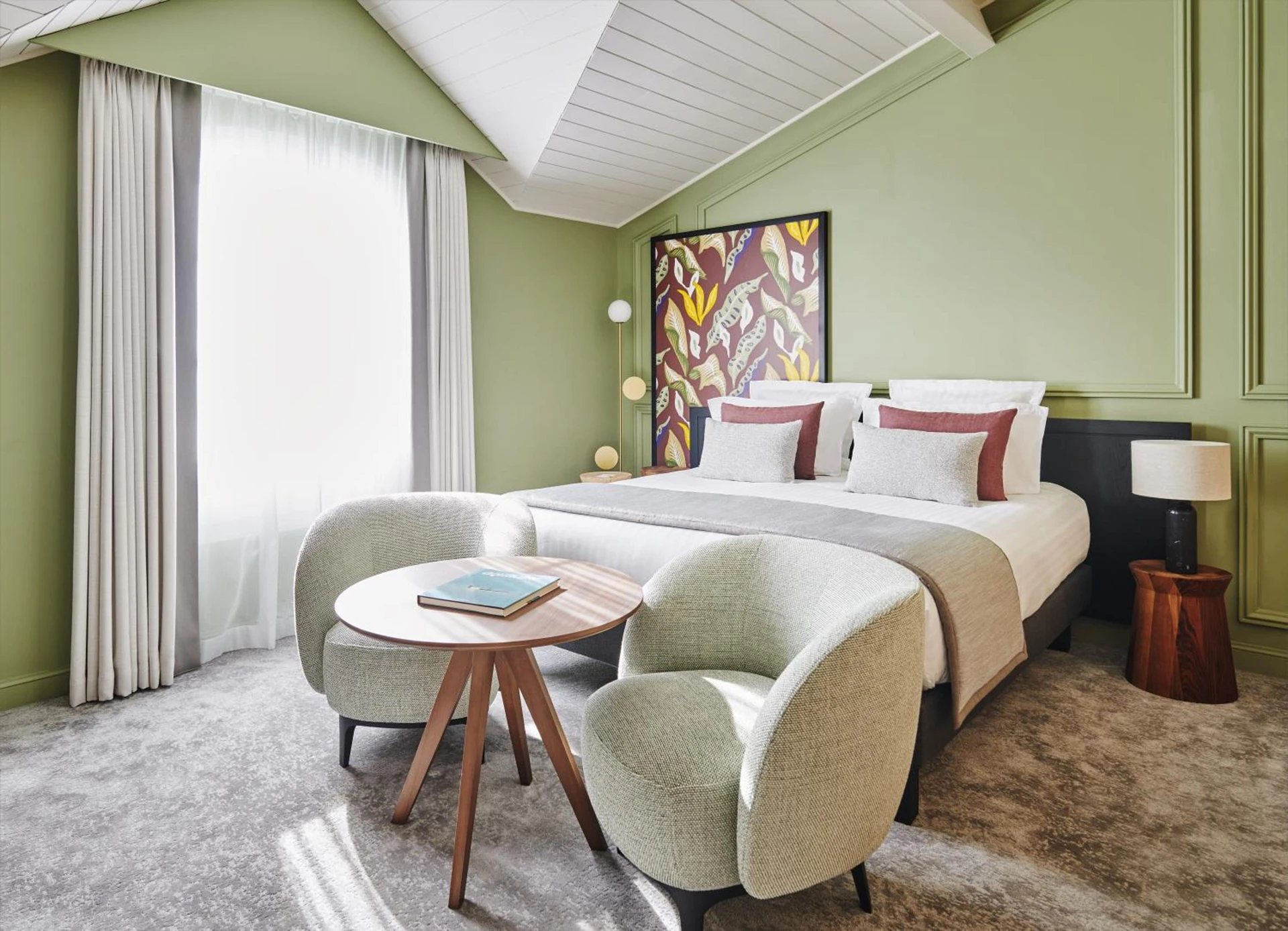 Chambre disponible pour un séminaire d'entreprise à Château Hôtel Grand Barrail - Courchevel