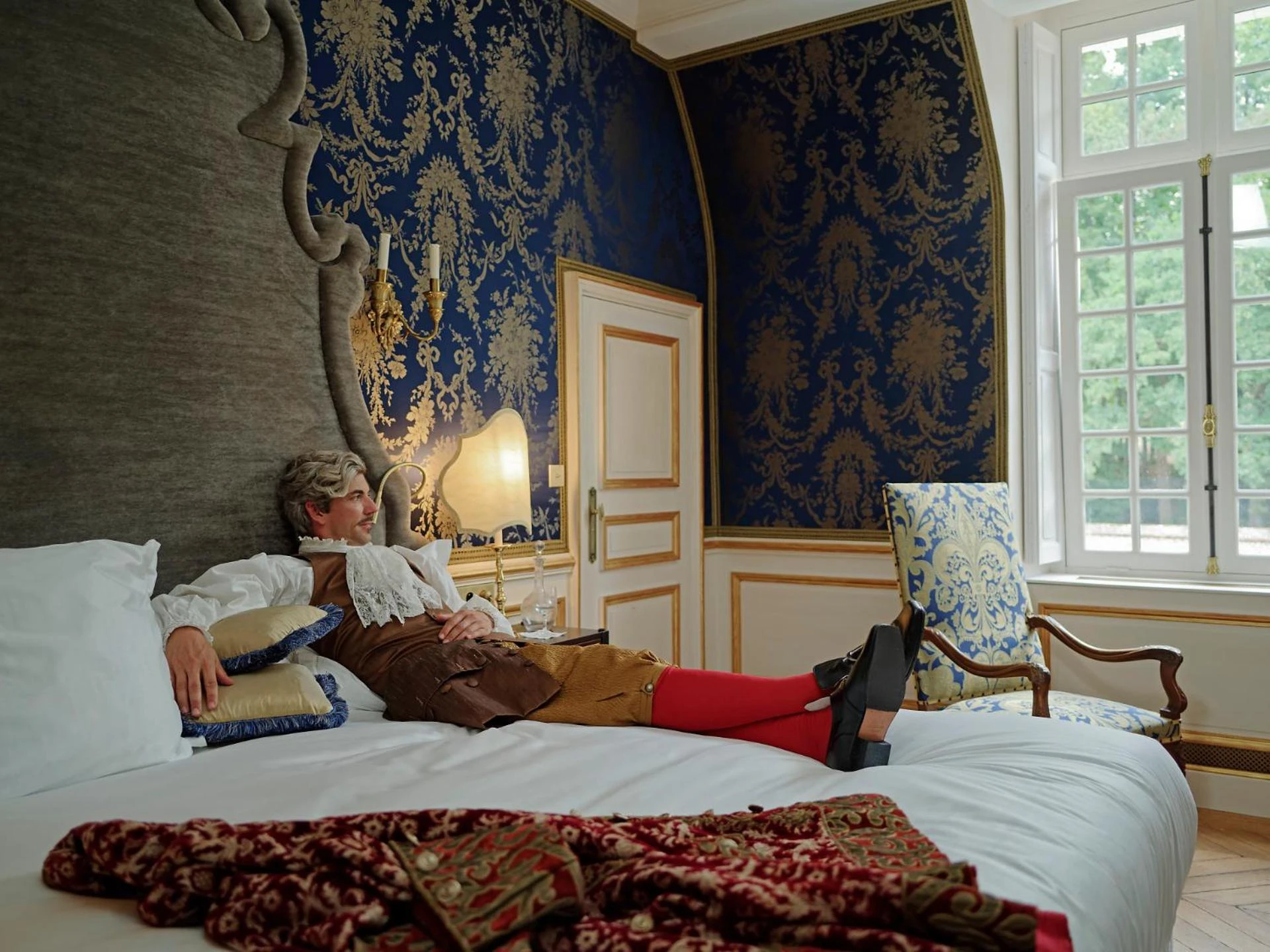 Chambre disponible pour un séminaire d'entreprise à Relais & Château Louise de La Vallière - Castets