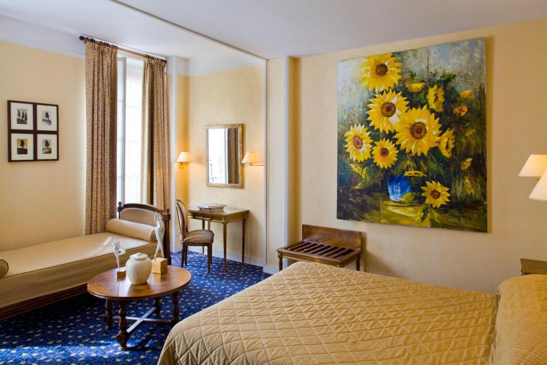 Chambre disponible pour un séminaire d'entreprise à Churchill Hotel Bayeux Centre - Bayeux