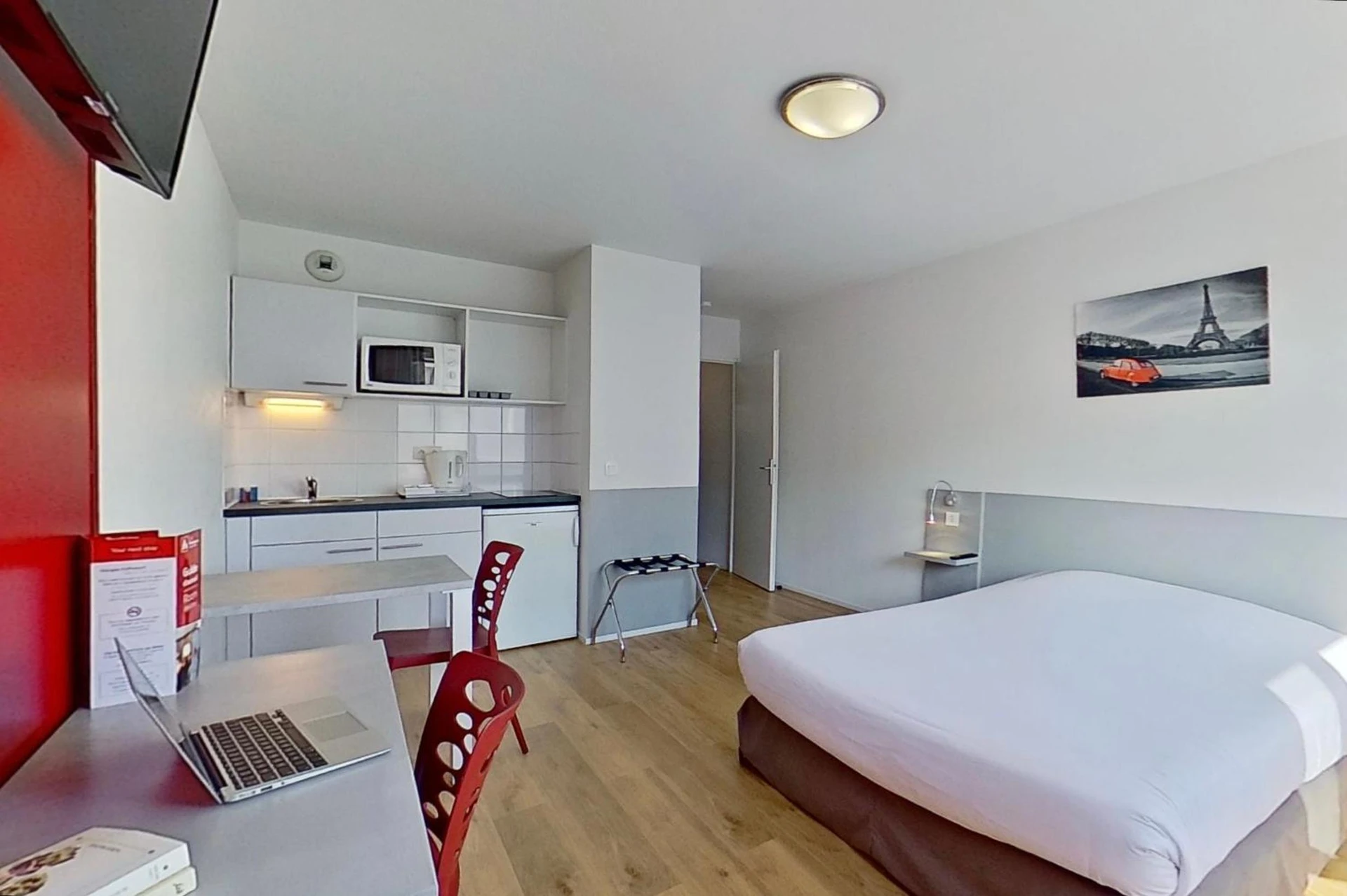 Chambre disponible pour un séminaire d'entreprise à City Résidence Ivry - Ivry-sur-Seine