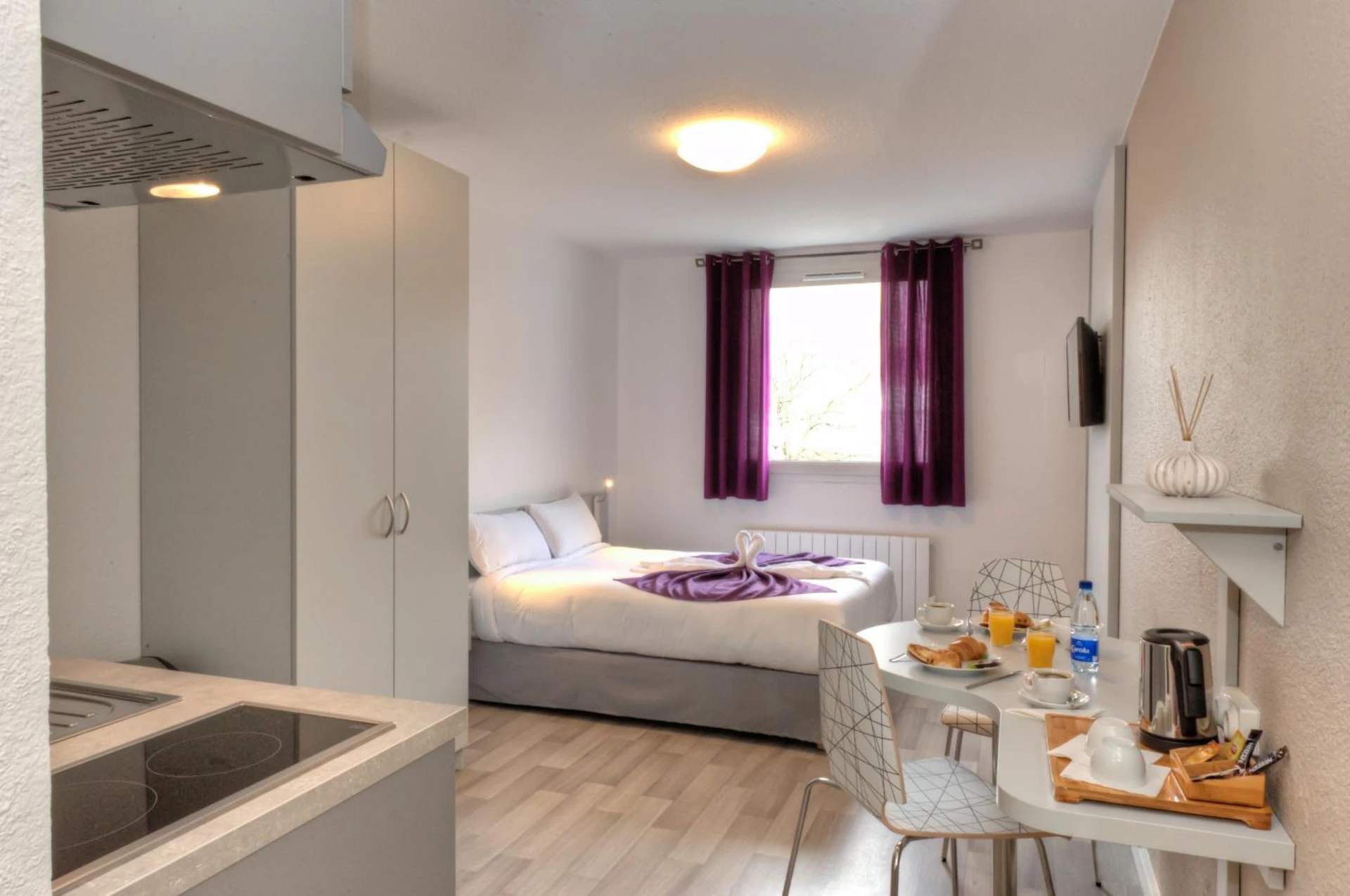Magnifique chambre pour un séminaire d'entreprise à City Résidence Strasbourg Centre - Strasbourg