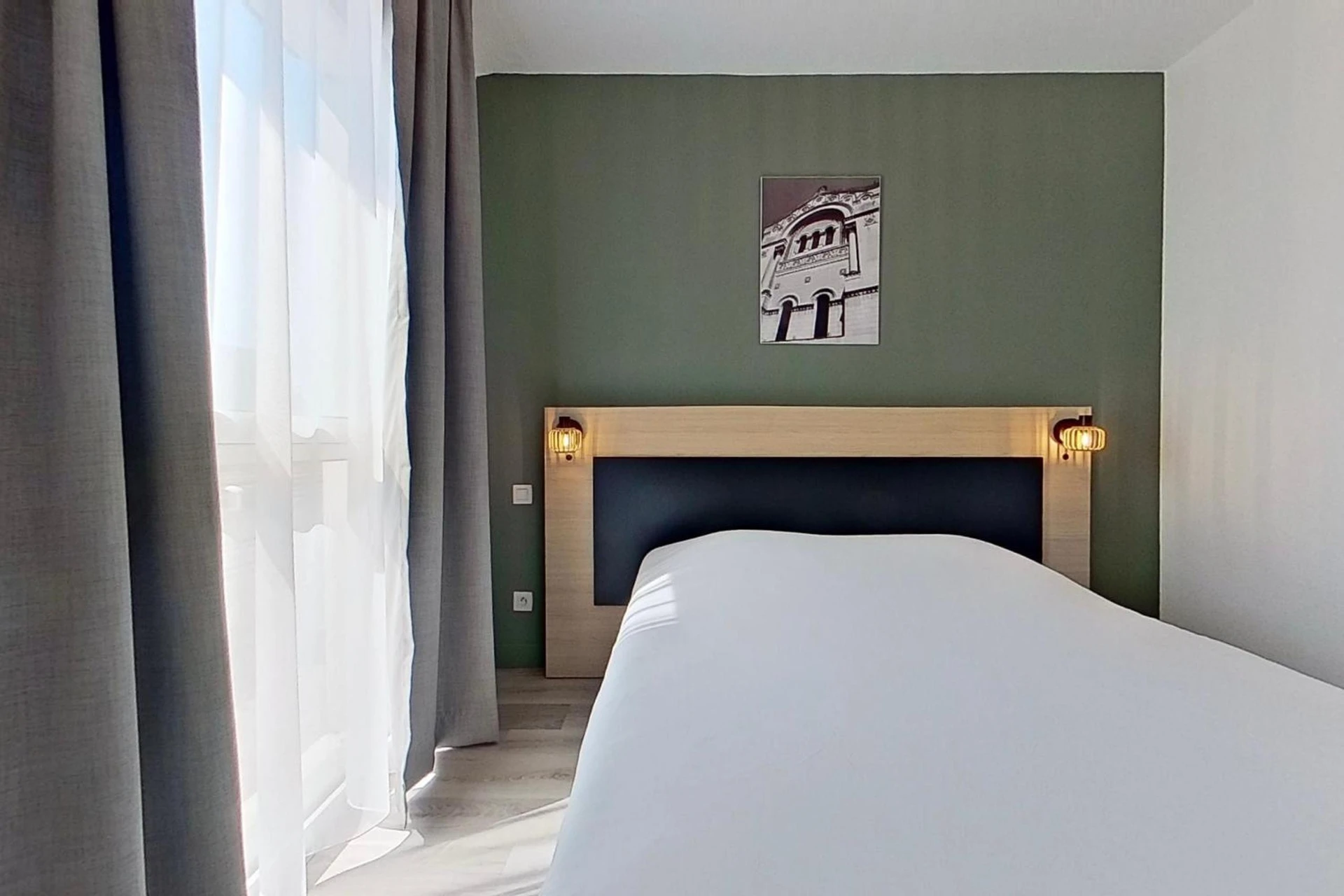 Magnifique chambre pour un séminaire d'entreprise à City Résidence Tours - Tours