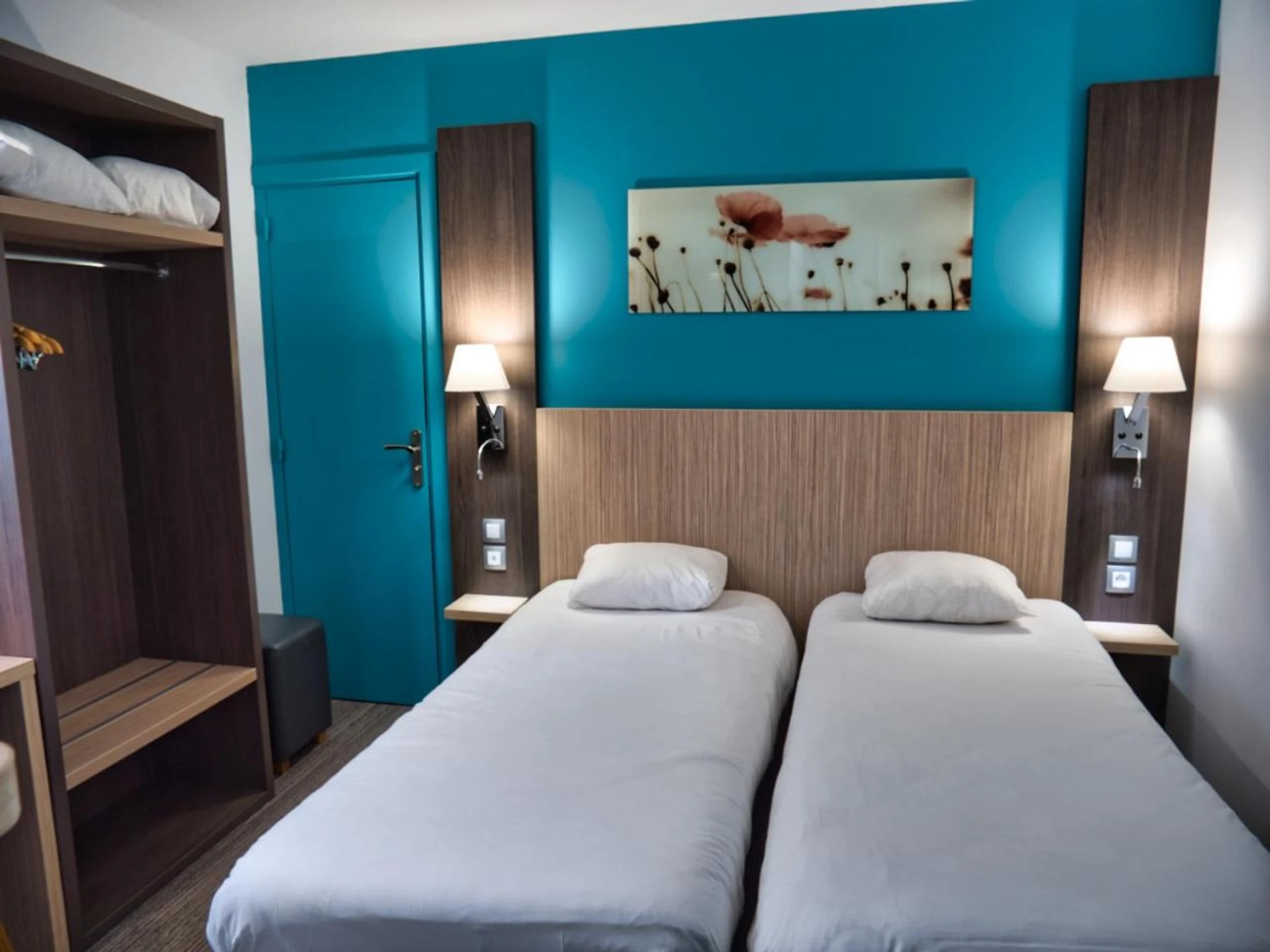 Chambre disponible pour un séminaire d'entreprise à Contact Hotel Le Seino Marin - Cléon Elbeuf - Cléon