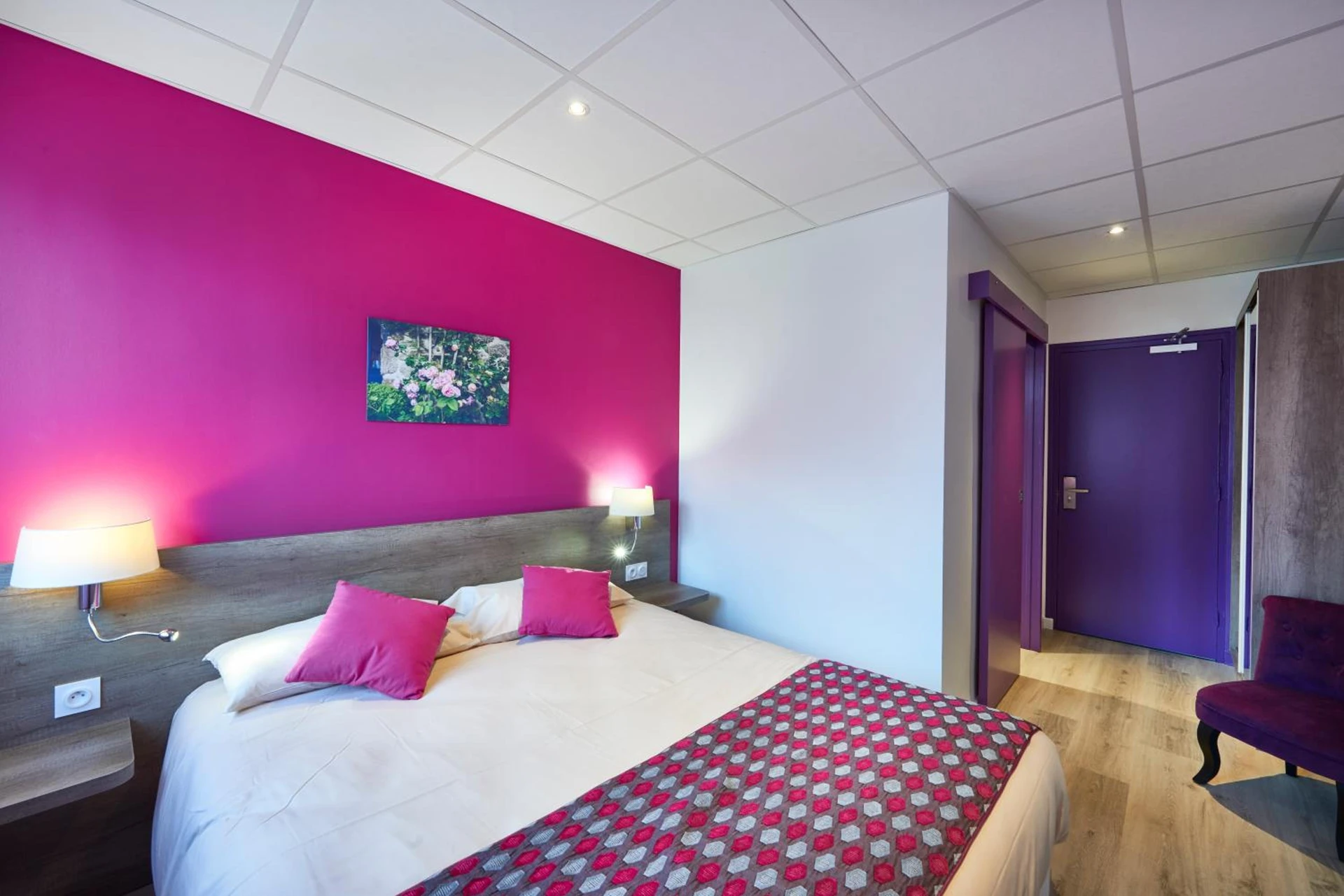 Chambre disponible pour un séminaire d'entreprise à Cozy Hôtel Logis Morlaix - Plouigneau