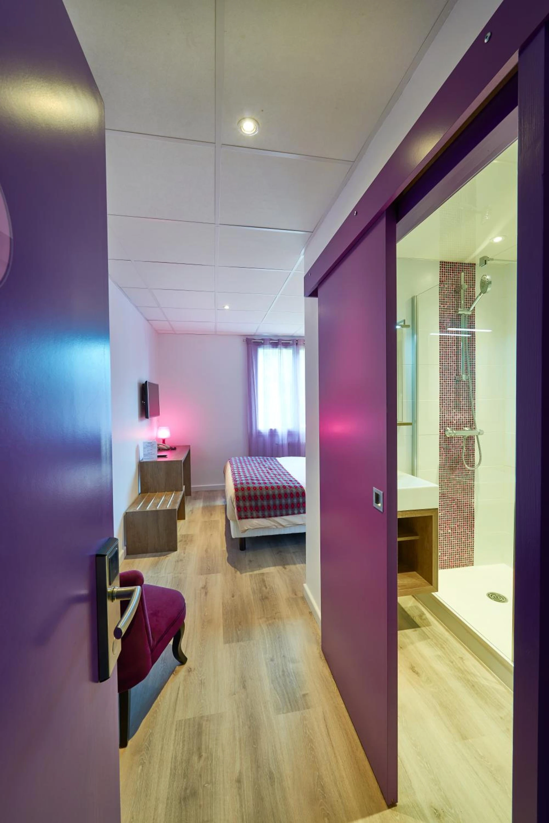 Chambre disponible pour un séminaire d'entreprise à Cozy Hôtel Logis Morlaix - Plouigneau