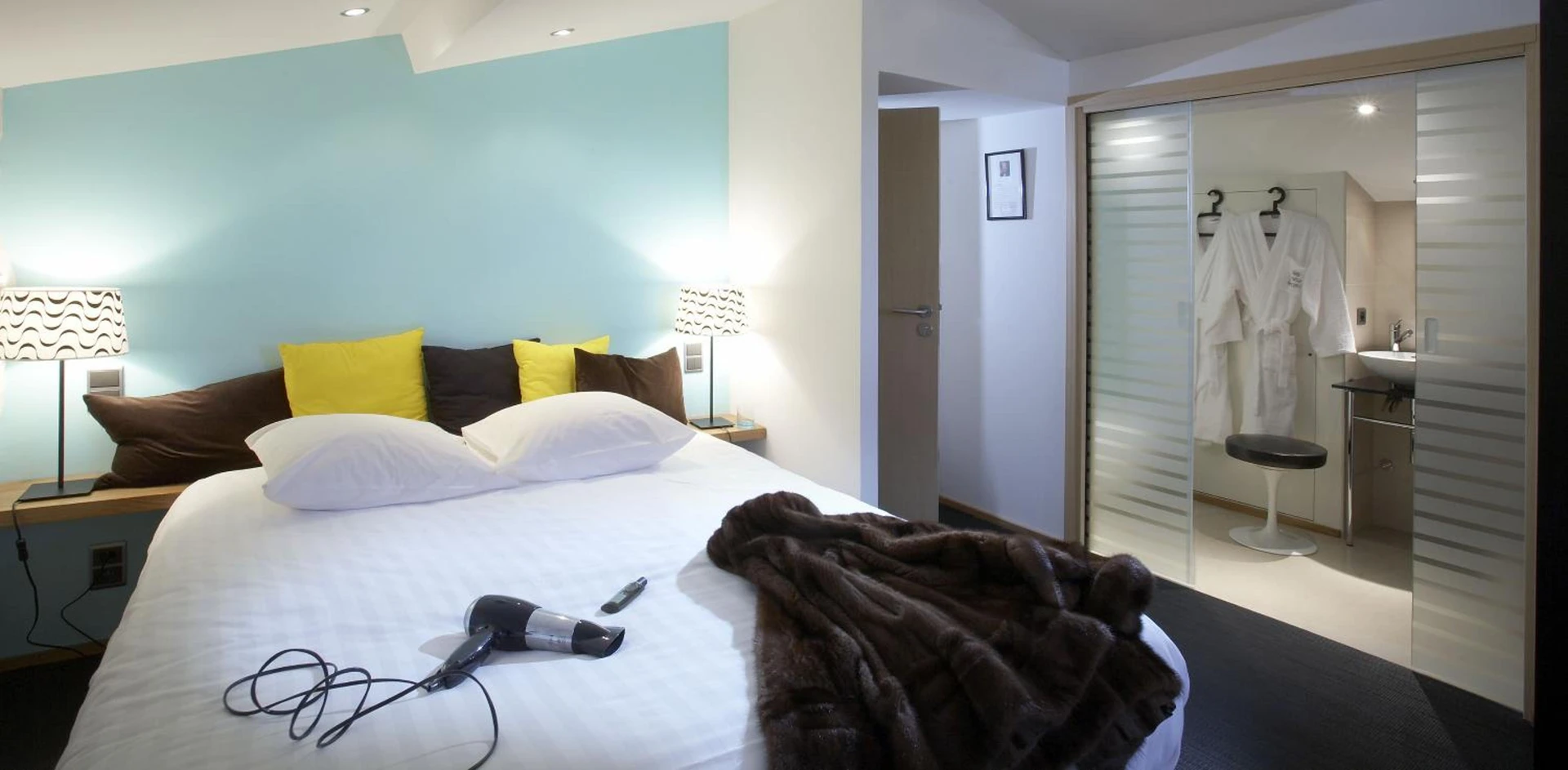 Chambre disponible pour un séminaire d'entreprise à Design Hôtel des Francs Garçons - Saint-Sauvant
