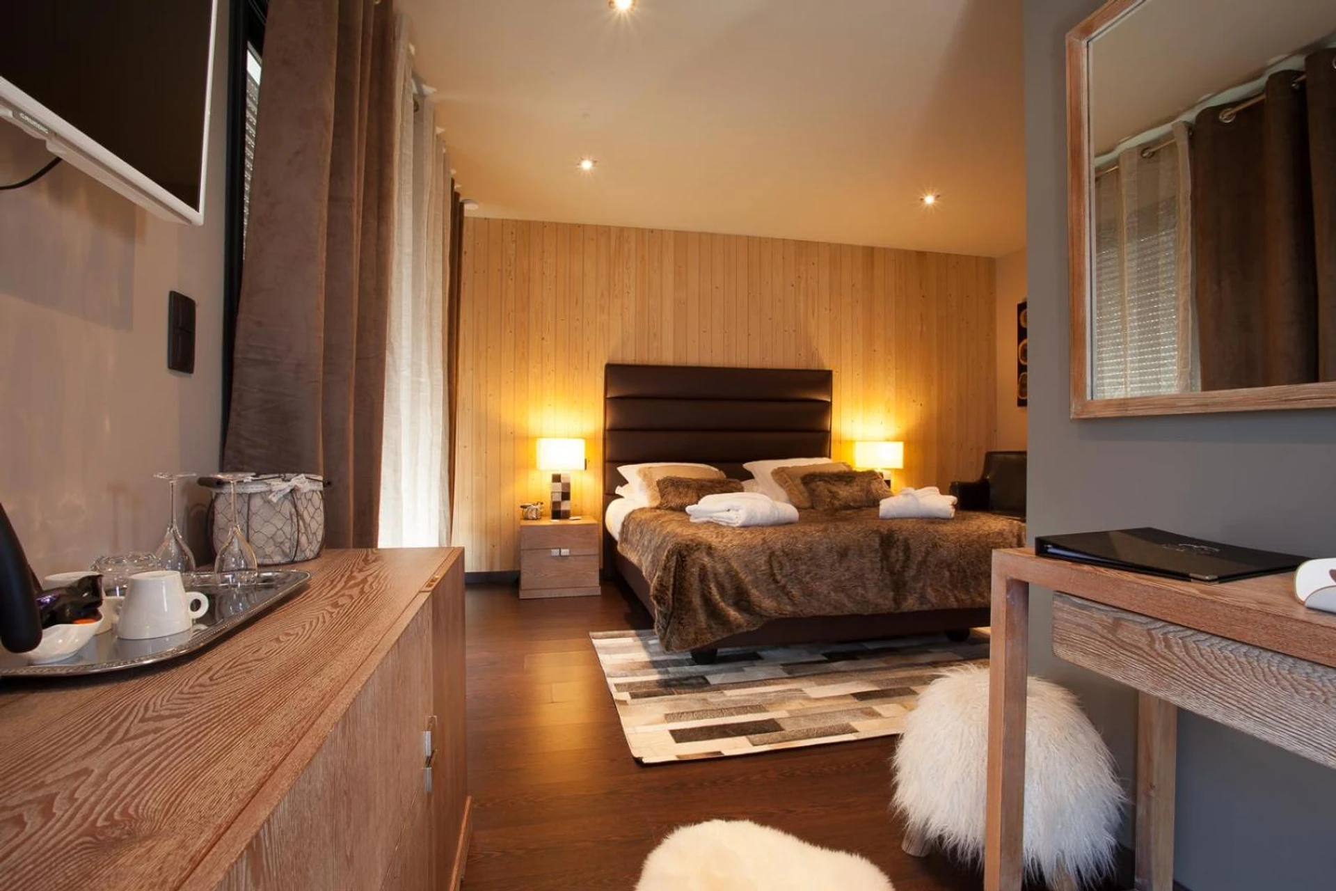 Magnifique chambre pour un séminaire d'entreprise à Domaine de Chalvêches Hôtel SPA 4* - Faugères