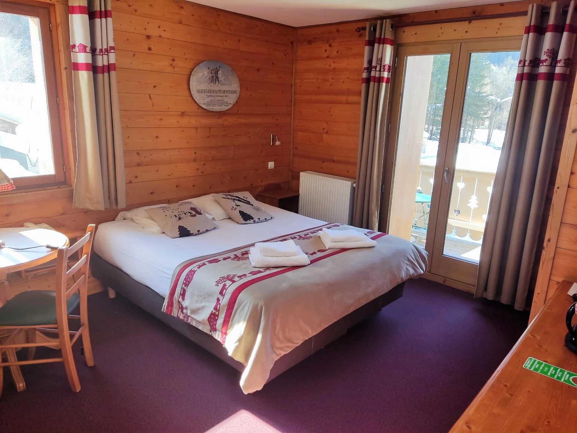 Chambre disponible pour un séminaire d'entreprise à Epicéa Lodge Hôtel et Camping - Pralognan-la-Vanoise