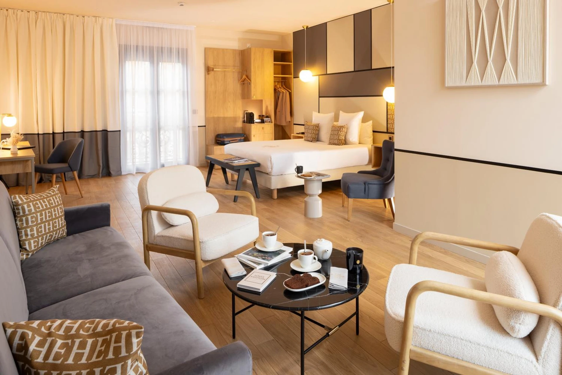 Chambre disponible pour un séminaire d'entreprise à Epona Hôtel Sens - Paris