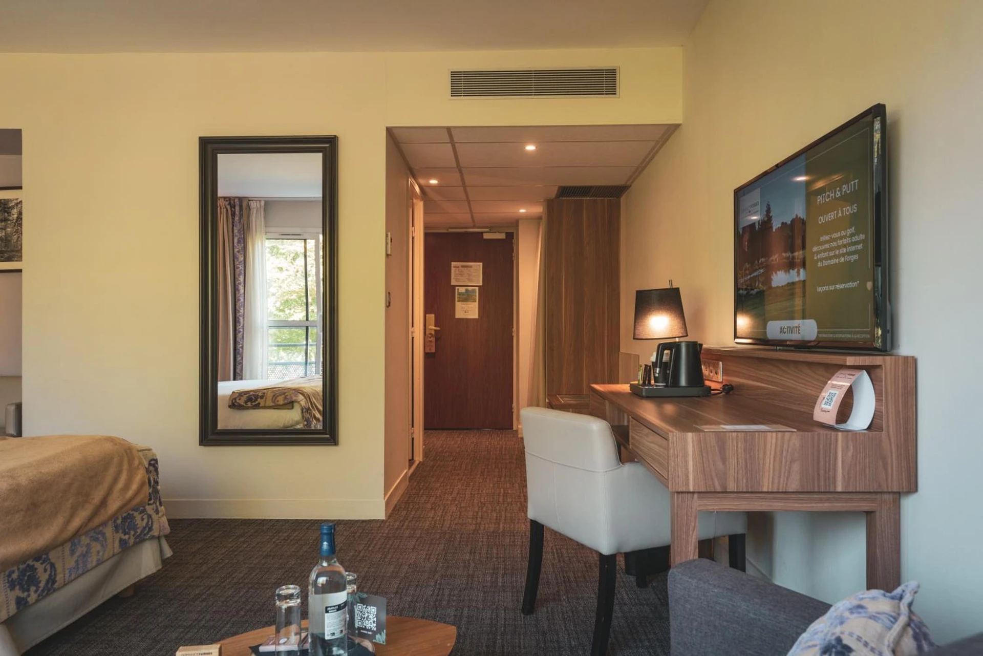 Chambre disponible pour un séminaire d'entreprise à Le Forges Hotel - Forges-les-Eaux