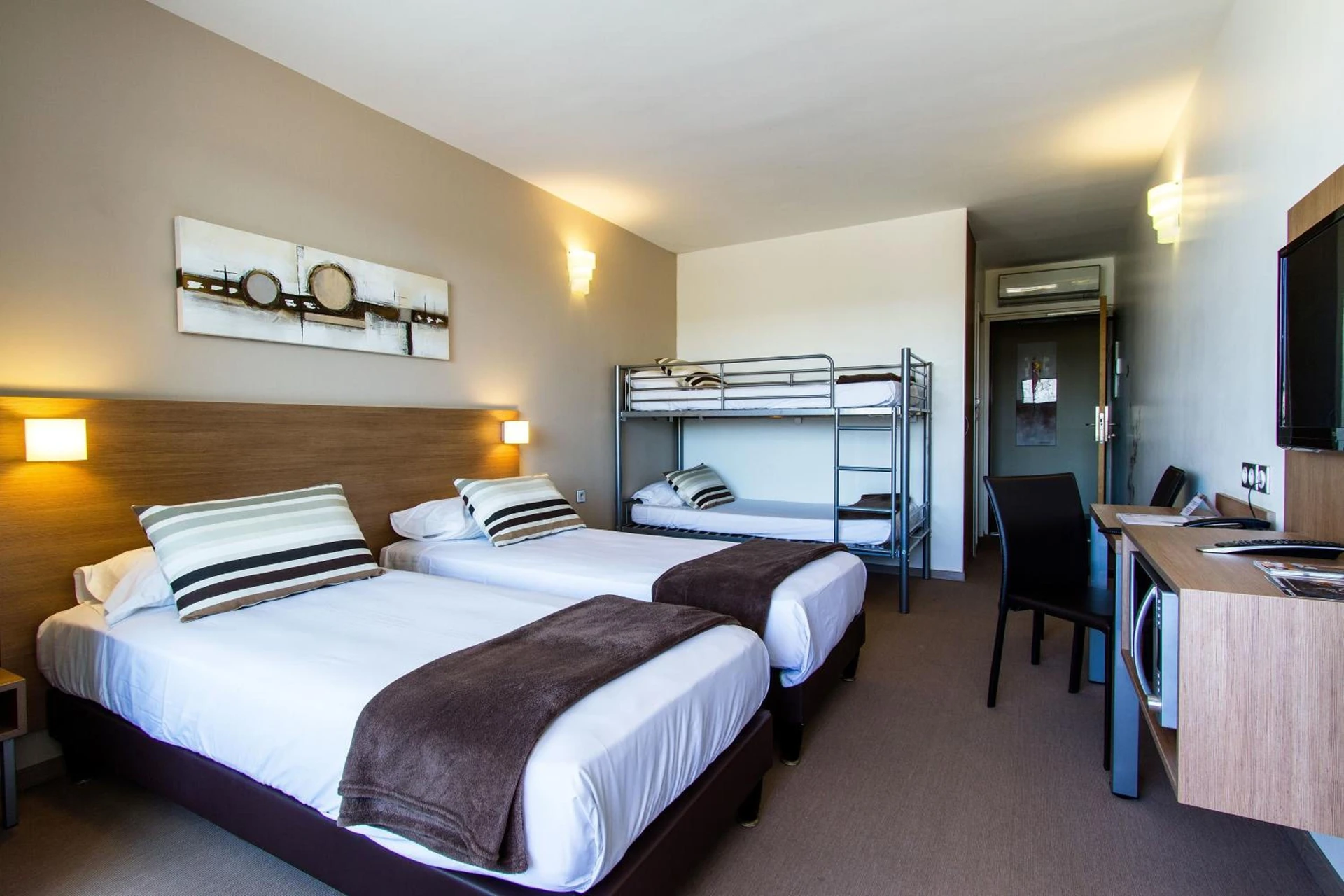 Chambre disponible pour un séminaire d'entreprise à Forme-hotel & Spa Montpellier Sud-Est - Parc Expositions - Arena - Mauguio