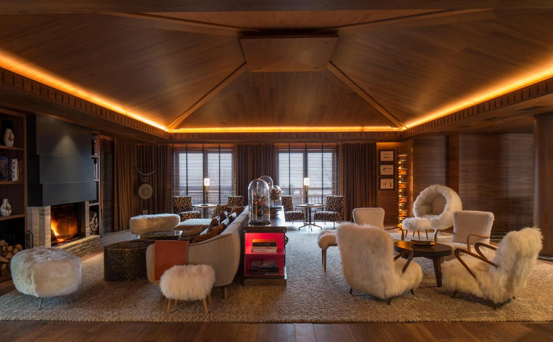 Ambiance de travail pour séminaire d'entreprise à Four Seasons Hotel Megeve - Megève