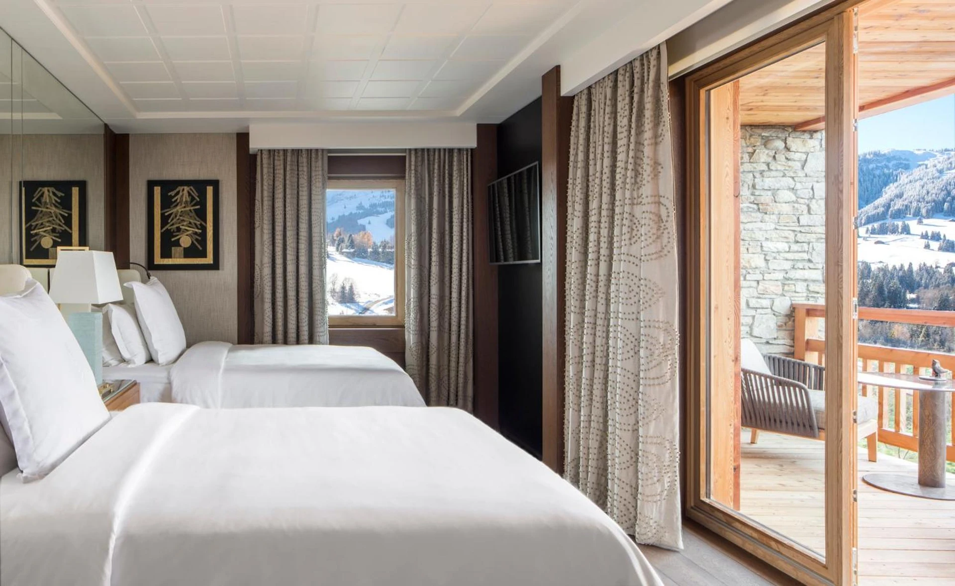 Chambre disponible pour un séminaire d'entreprise à Four Seasons Hotel Megeve - Megève