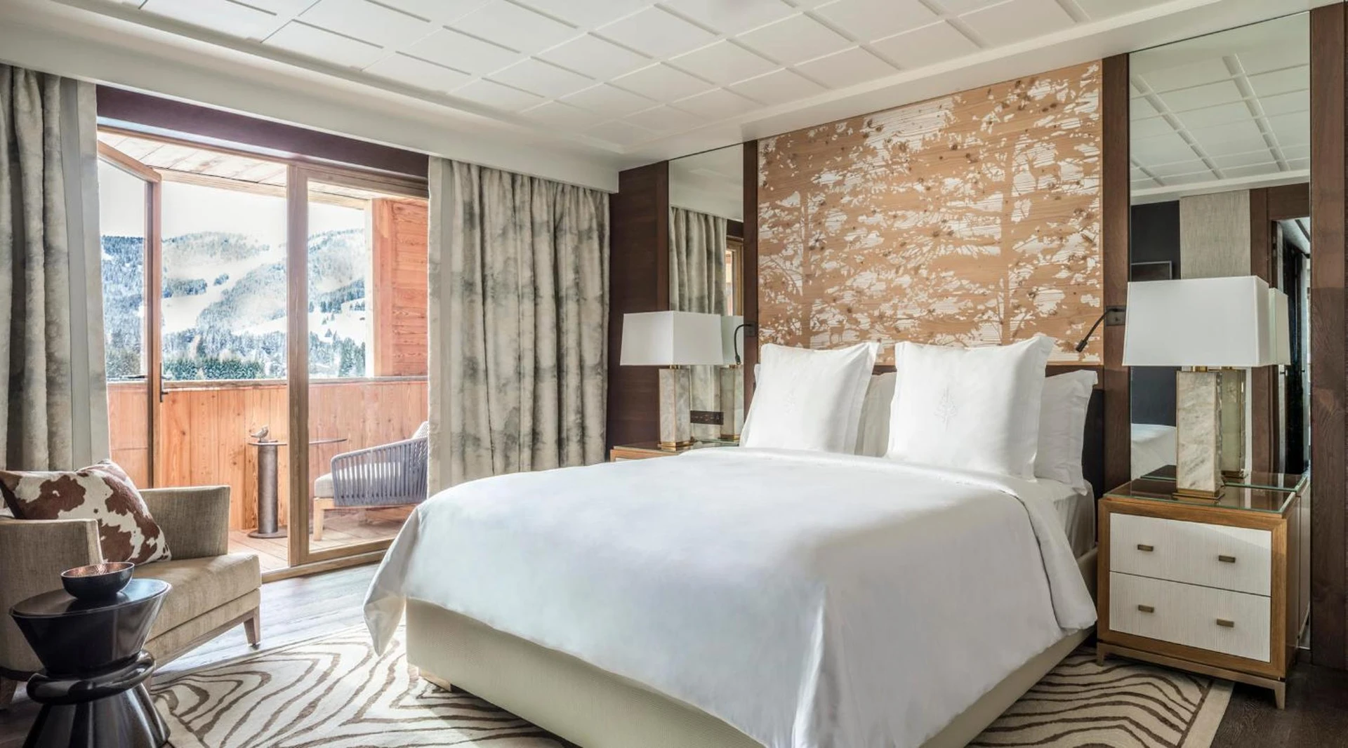 Magnifique chambre pour un séminaire d'entreprise à Four Seasons Hotel Megeve - Megève