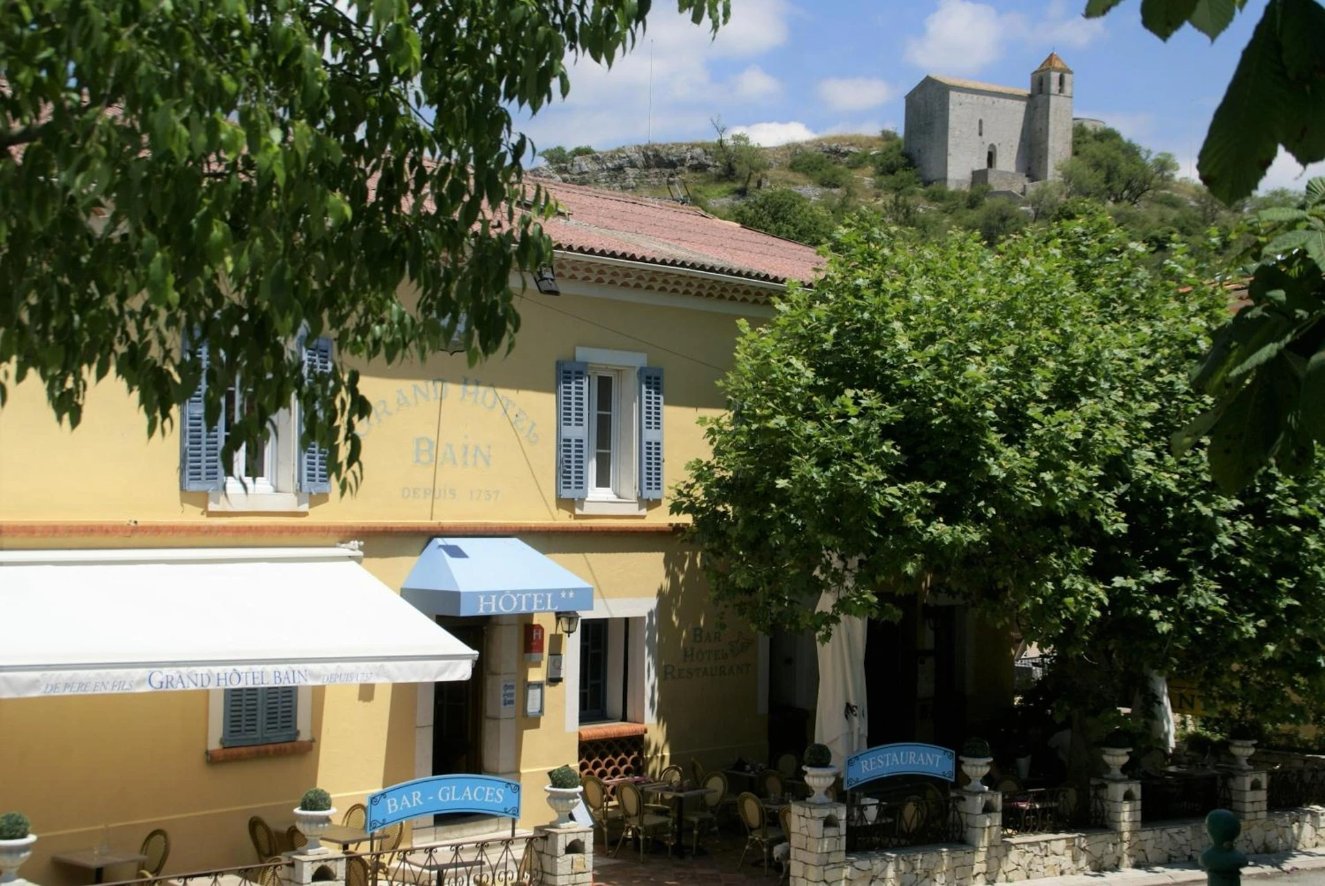 Salle de séminaire à Logis Grand Hotel Bain - Organiser un événement professionnel à Comps-sur-Artuby