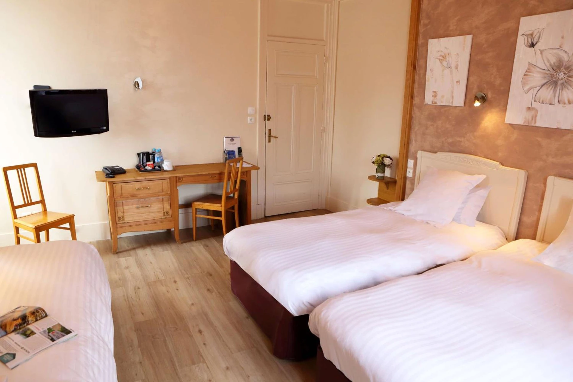 Chambre disponible pour un séminaire d'entreprise à Best Western Grand Hotel de Paris - Paris