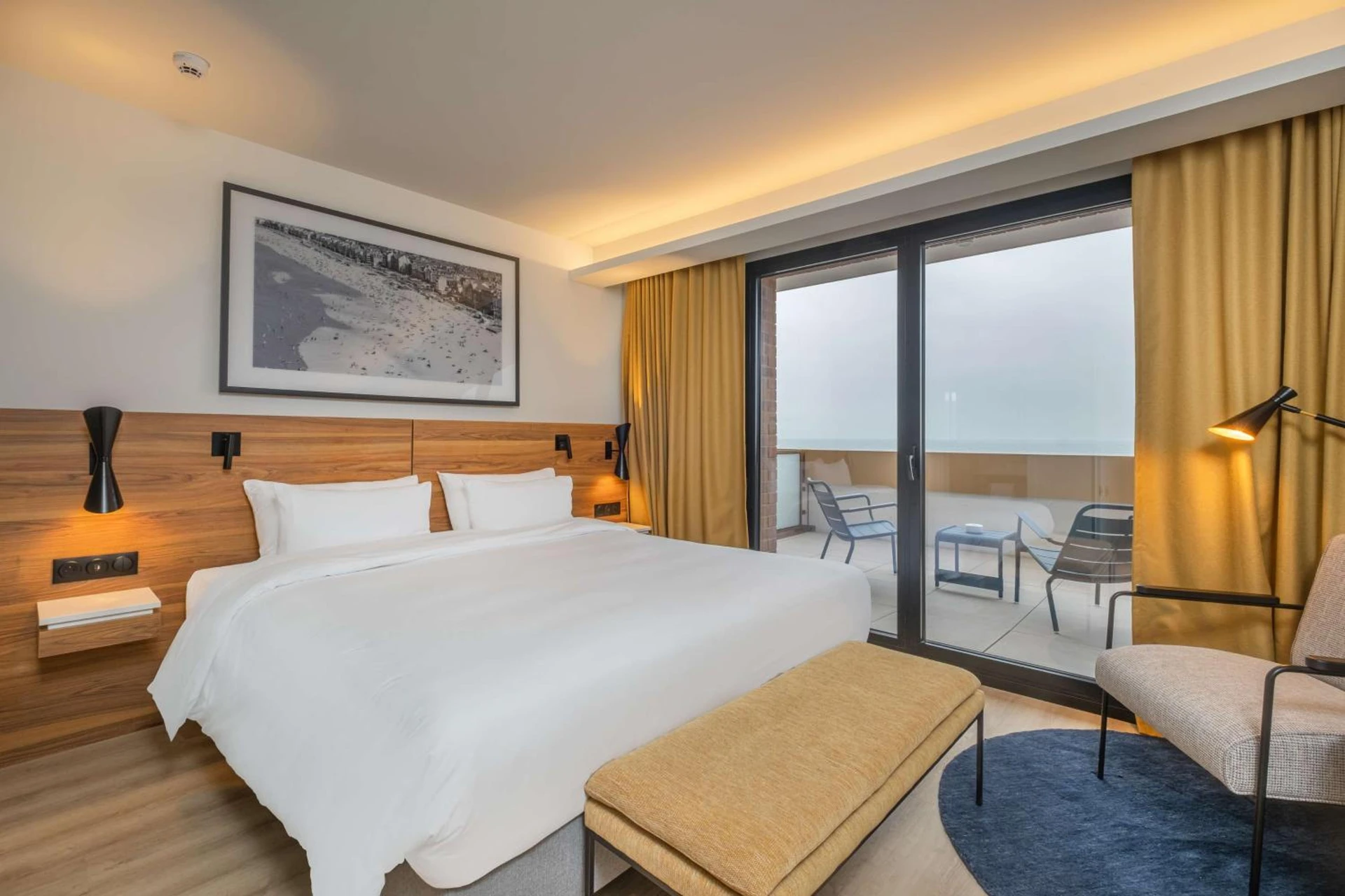 Magnifique chambre pour un séminaire d'entreprise à Radisson Blu Grand Hotel & Spa, Malo-Les-Bains - Paris