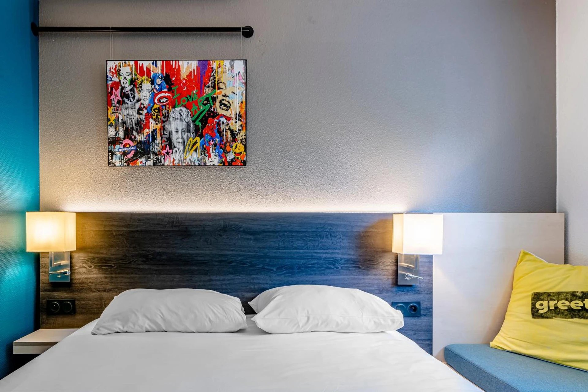 Magnifique chambre pour un séminaire d'entreprise à Greet Hotel Bordeaux Floirac Arena - Floirac