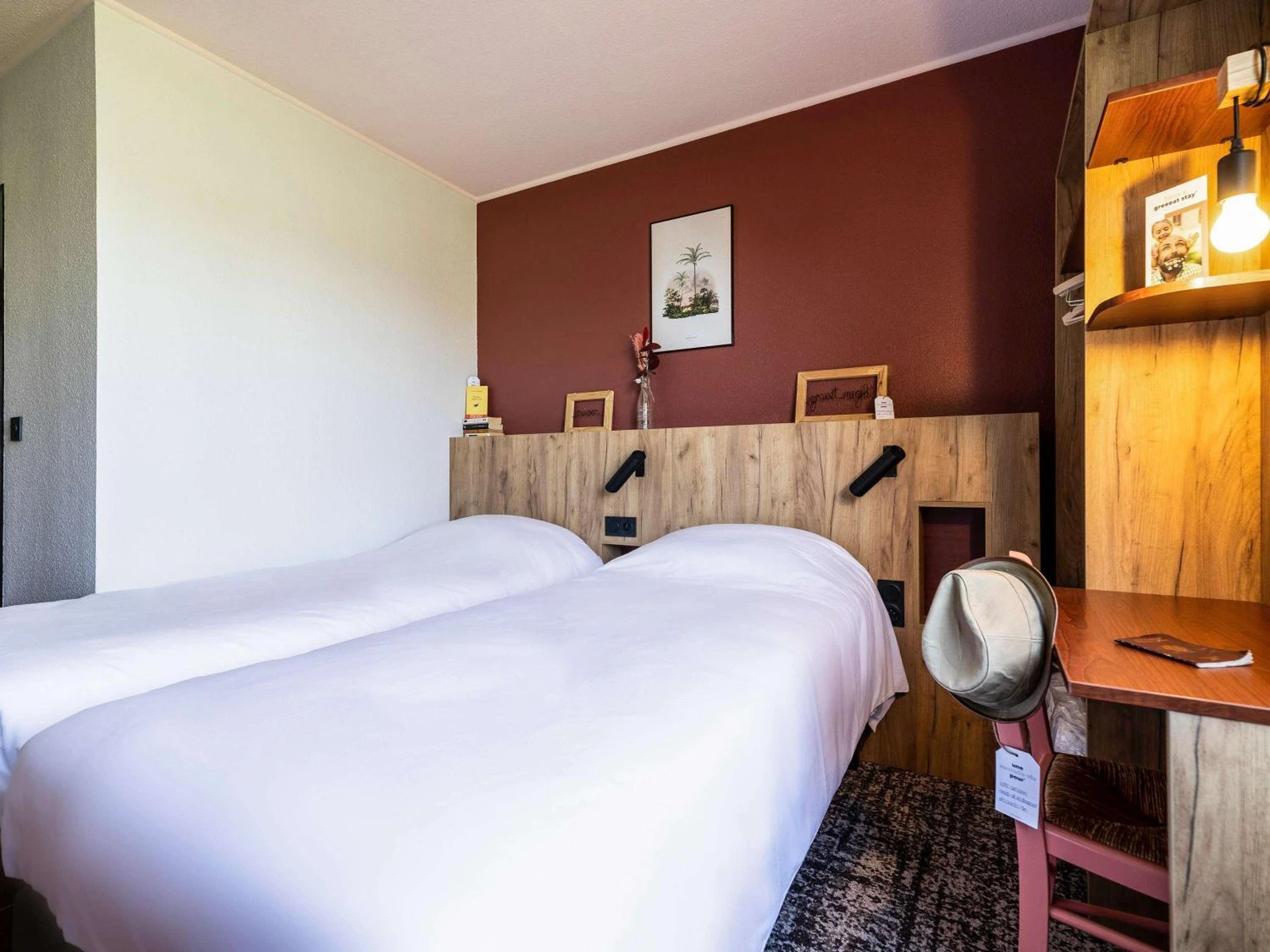 Chambre disponible pour un séminaire d'entreprise à Greet Hôtel Castres Saix - Saix