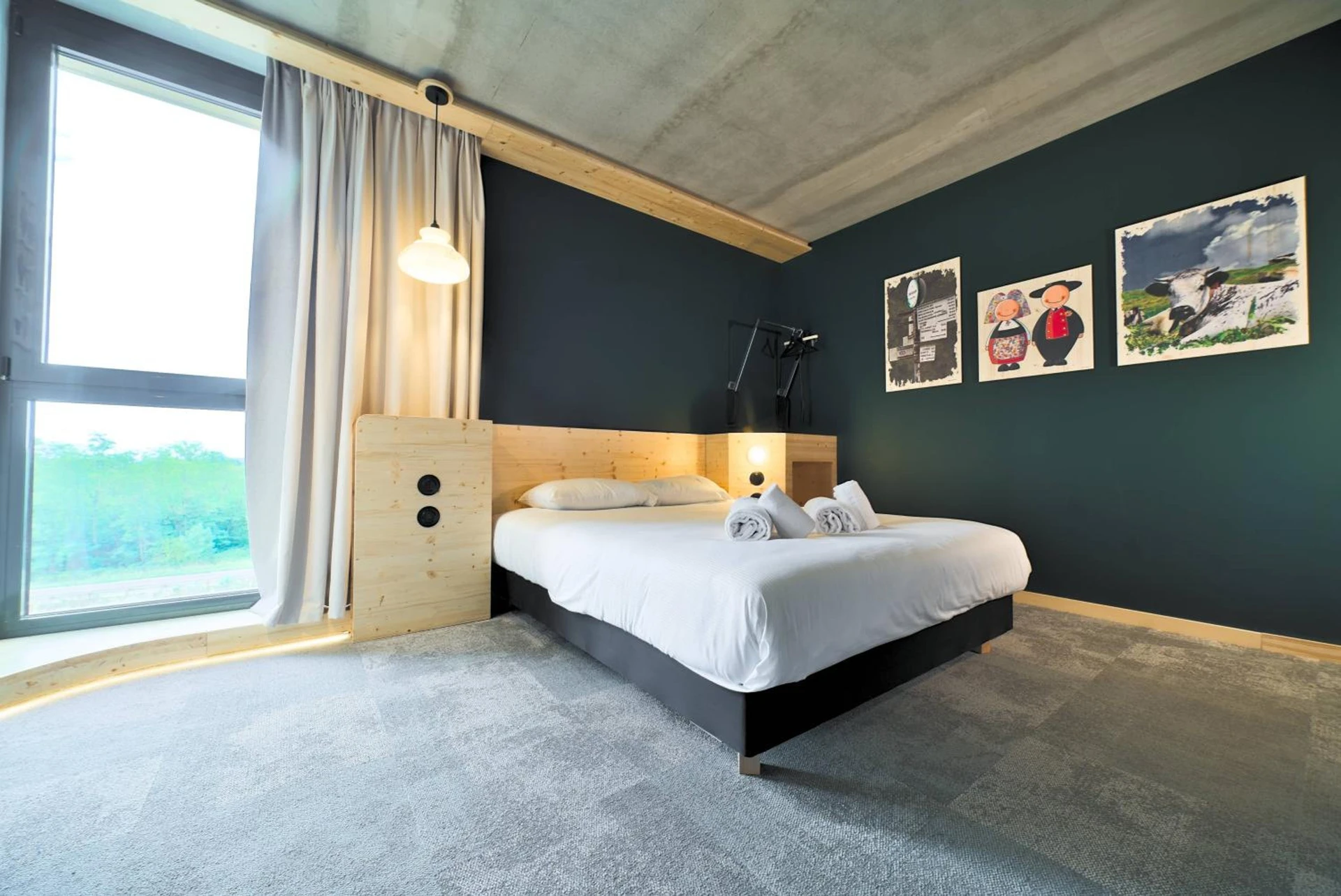 Magnifique chambre pour un séminaire d'entreprise à greet hotel Cernay Mulhouse - Cernay