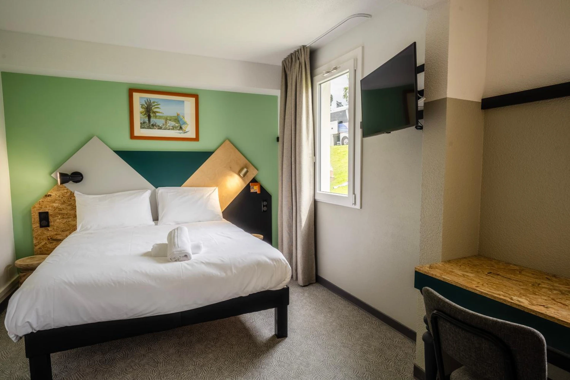 Chambre disponible pour un séminaire d'entreprise à greet Hôtel Montbéliard - Montbéliard