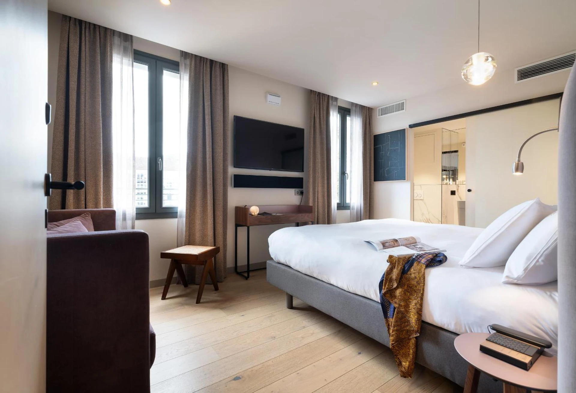 Chambre disponible pour un séminaire d'entreprise à Hébé Hotel - Annecy