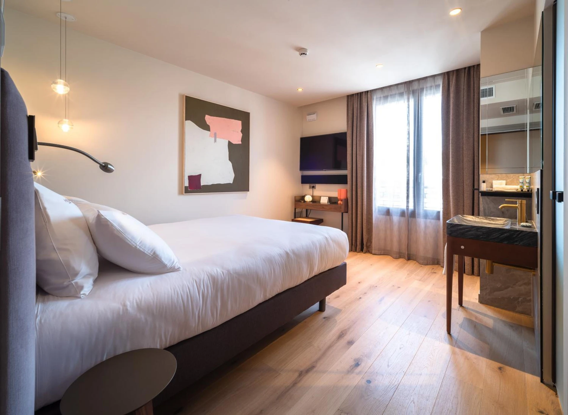 Magnifique chambre pour un séminaire d'entreprise à Hébé Hotel - Annecy