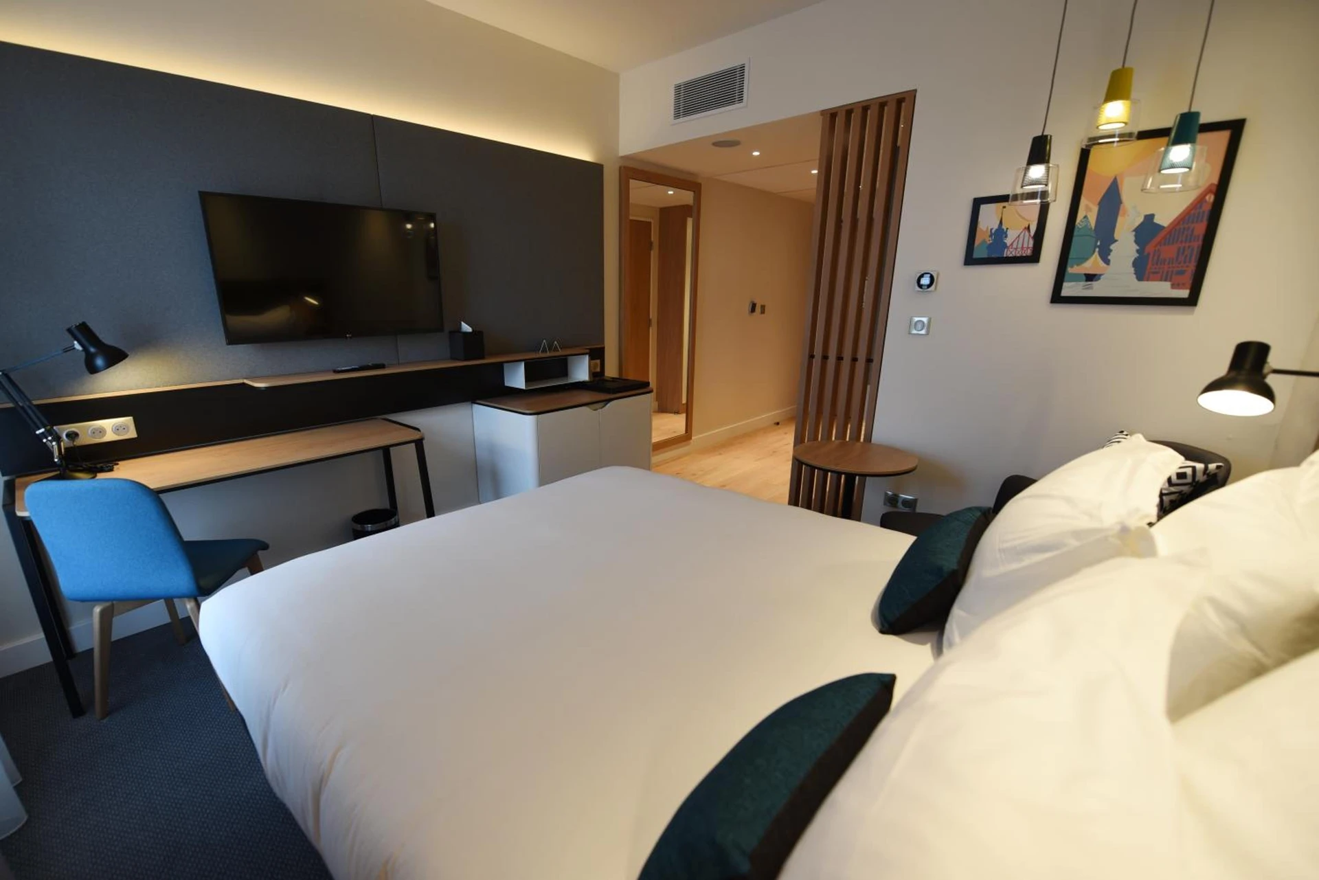 Chambre disponible pour un séminaire d'entreprise à Holiday Inn Dijon Sud - Longvic by IHG - La Verrière
