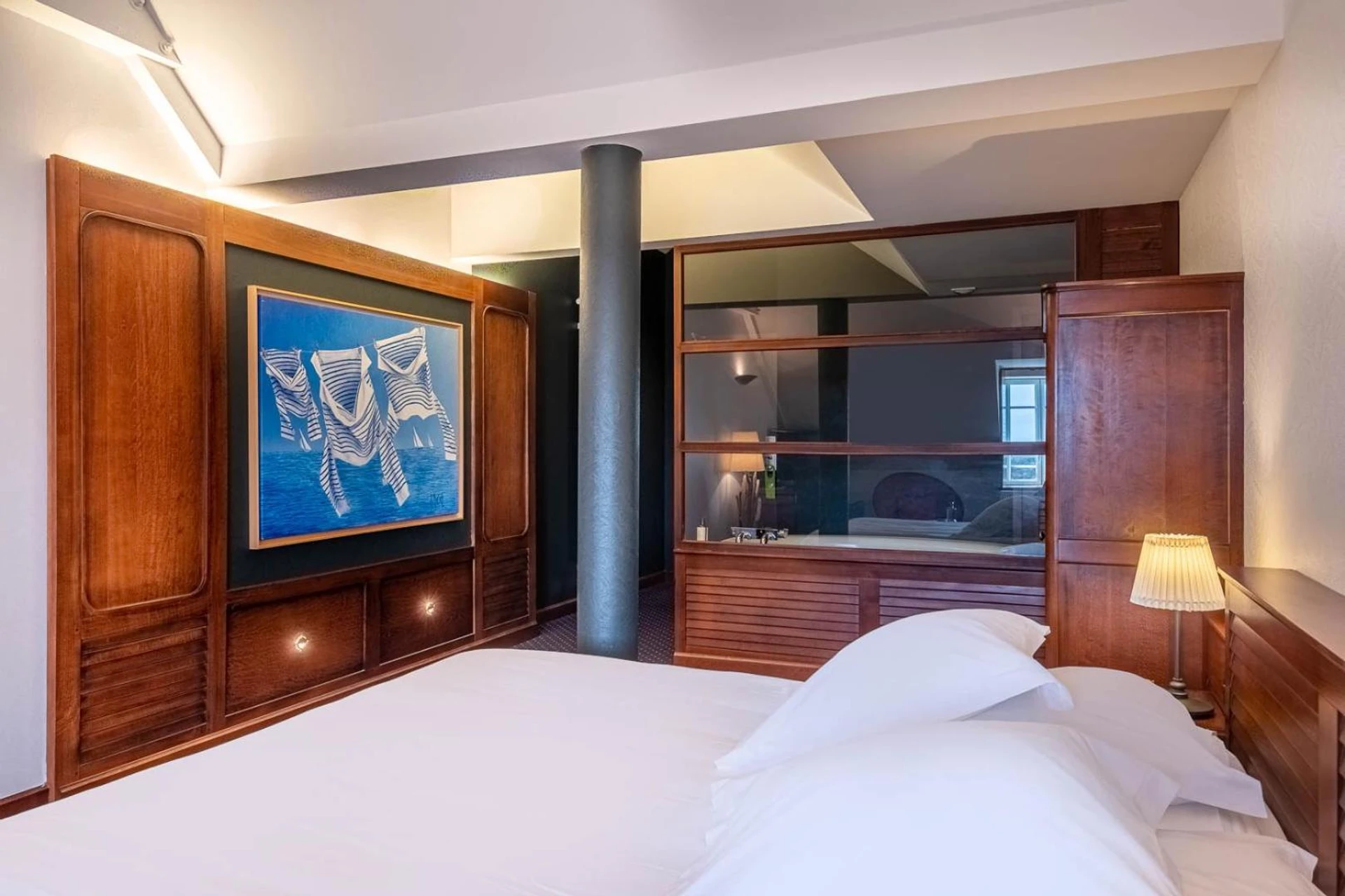 Chambre disponible pour un séminaire d'entreprise à Hostellerie de la Pointe Saint-Mathieu - SPA & Restaurant - Plougonvelin