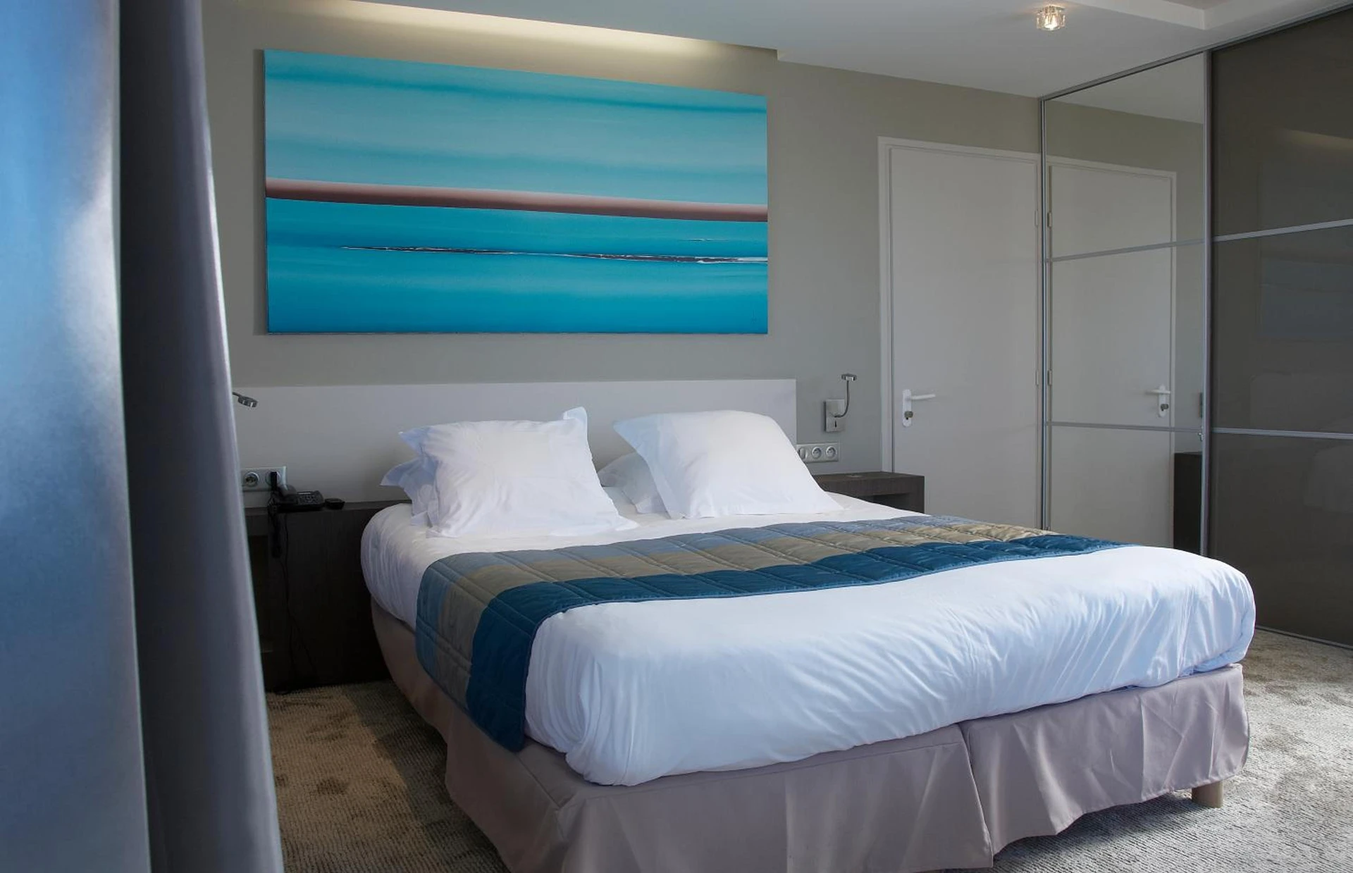Chambre disponible pour un séminaire d'entreprise à Hostellerie de la Pointe Saint-Mathieu - SPA & Restaurant - Plougonvelin