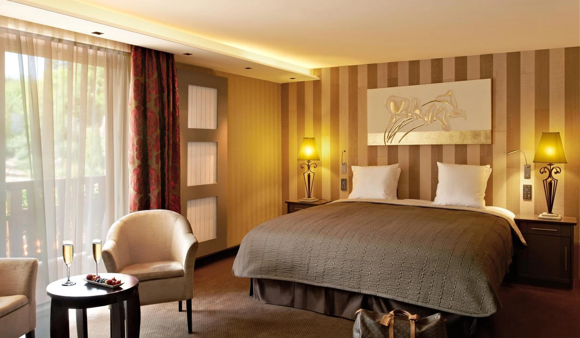 Chambre disponible pour un séminaire d'entreprise à Hostellerie Des Châteaux & Spa - Ottrott