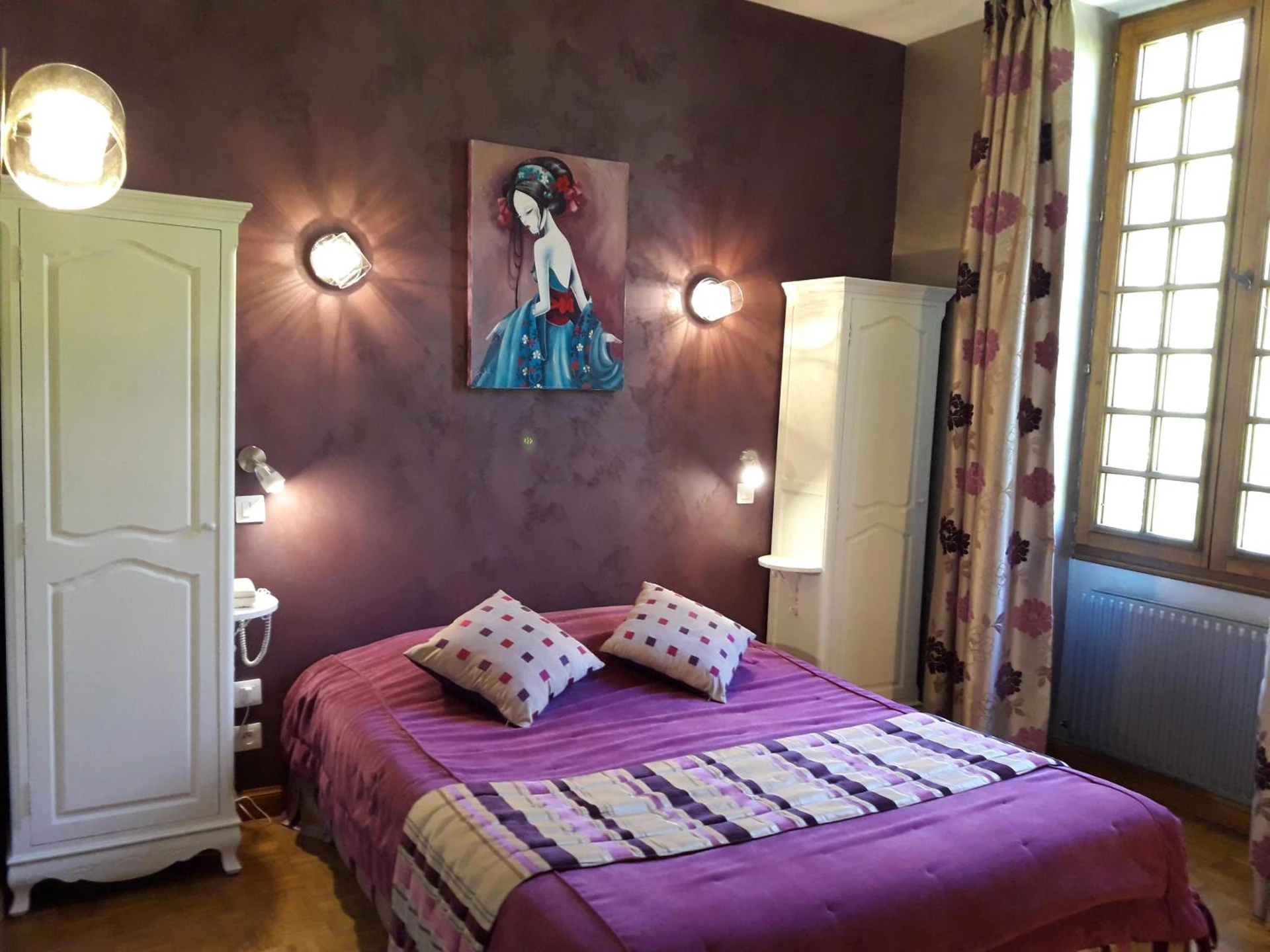 Chambre disponible pour un séminaire d'entreprise à Logis Hostellerie Du Grand Duc hôtel restaurant - Gincla