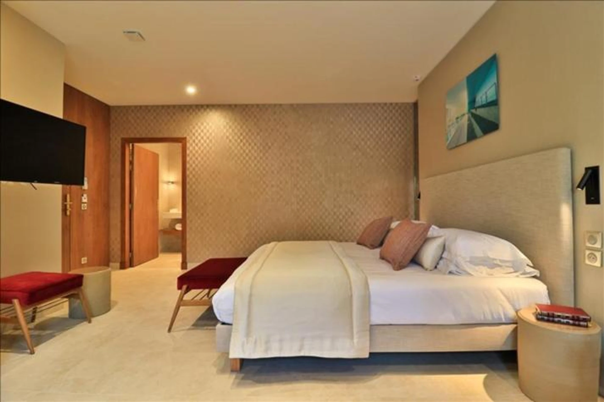 Chambre disponible pour un séminaire d'entreprise à Hostellerie La Farandole - Sanary-sur-Mer