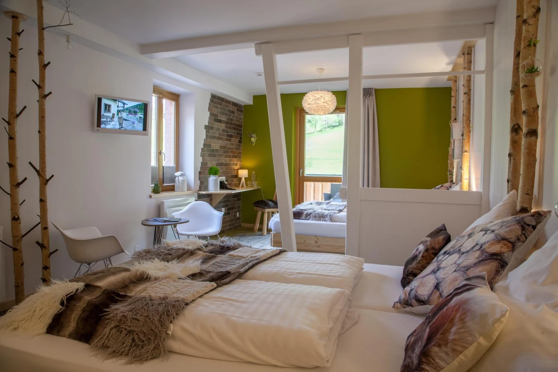 Magnifique chambre pour un séminaire d'entreprise à Hostellerie Les Bagenelles - Sainte-Marie-aux-Mines