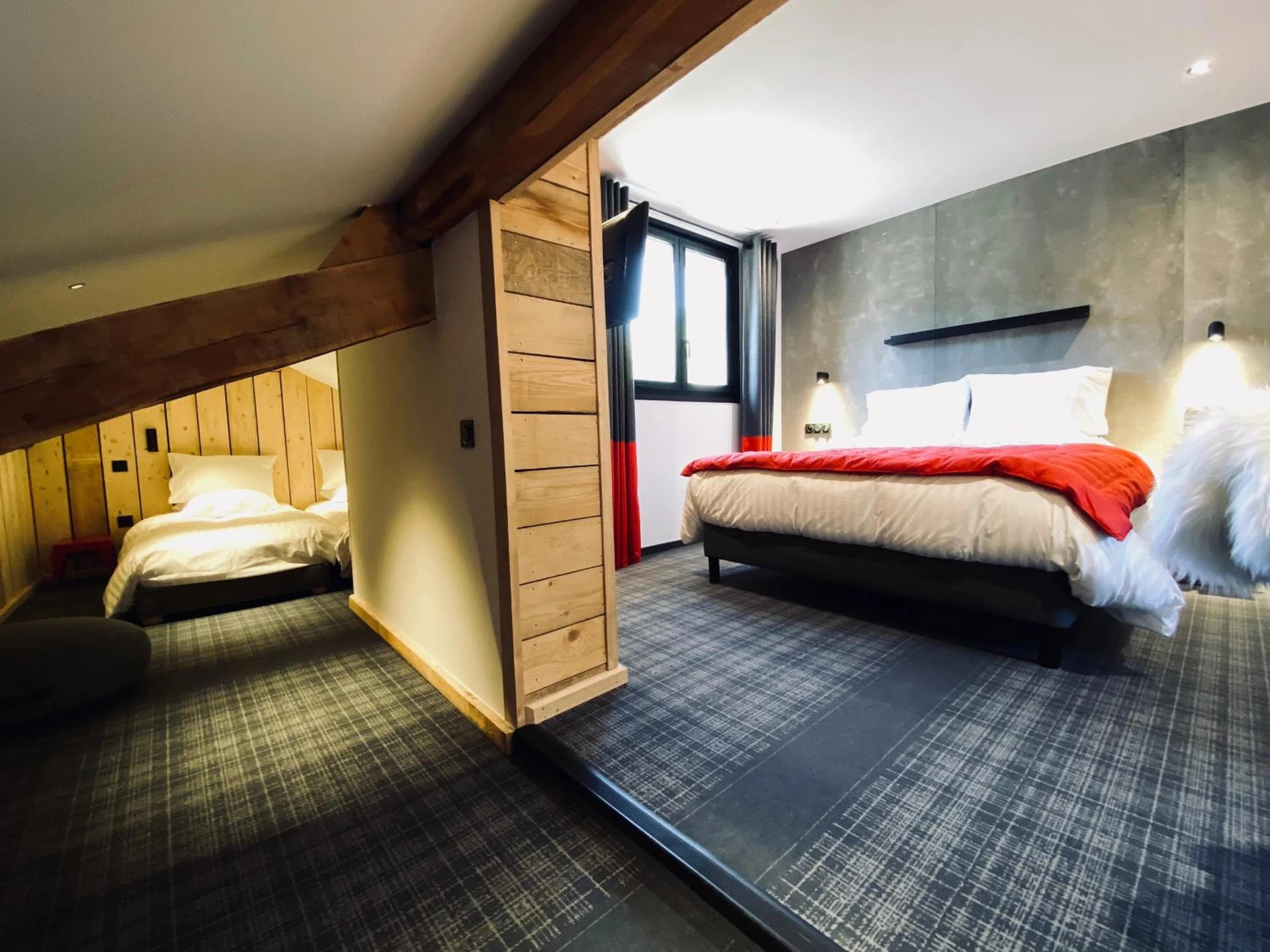 Chambre disponible pour un séminaire d'entreprise à Hôtel 16 | 150 Montagne & Spa Nuxe - Vars