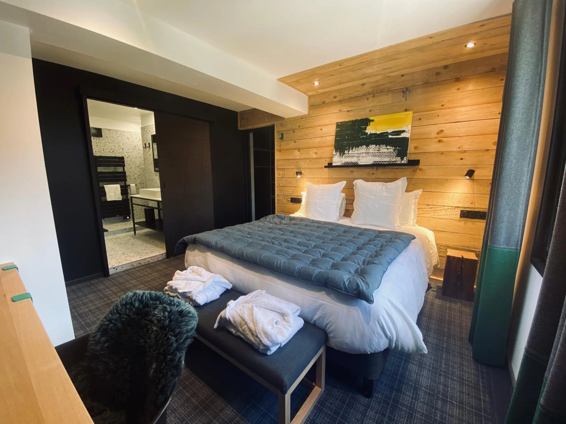Chambre disponible pour un séminaire d'entreprise à Hôtel 16 | 150 Montagne & Spa Nuxe - Vars