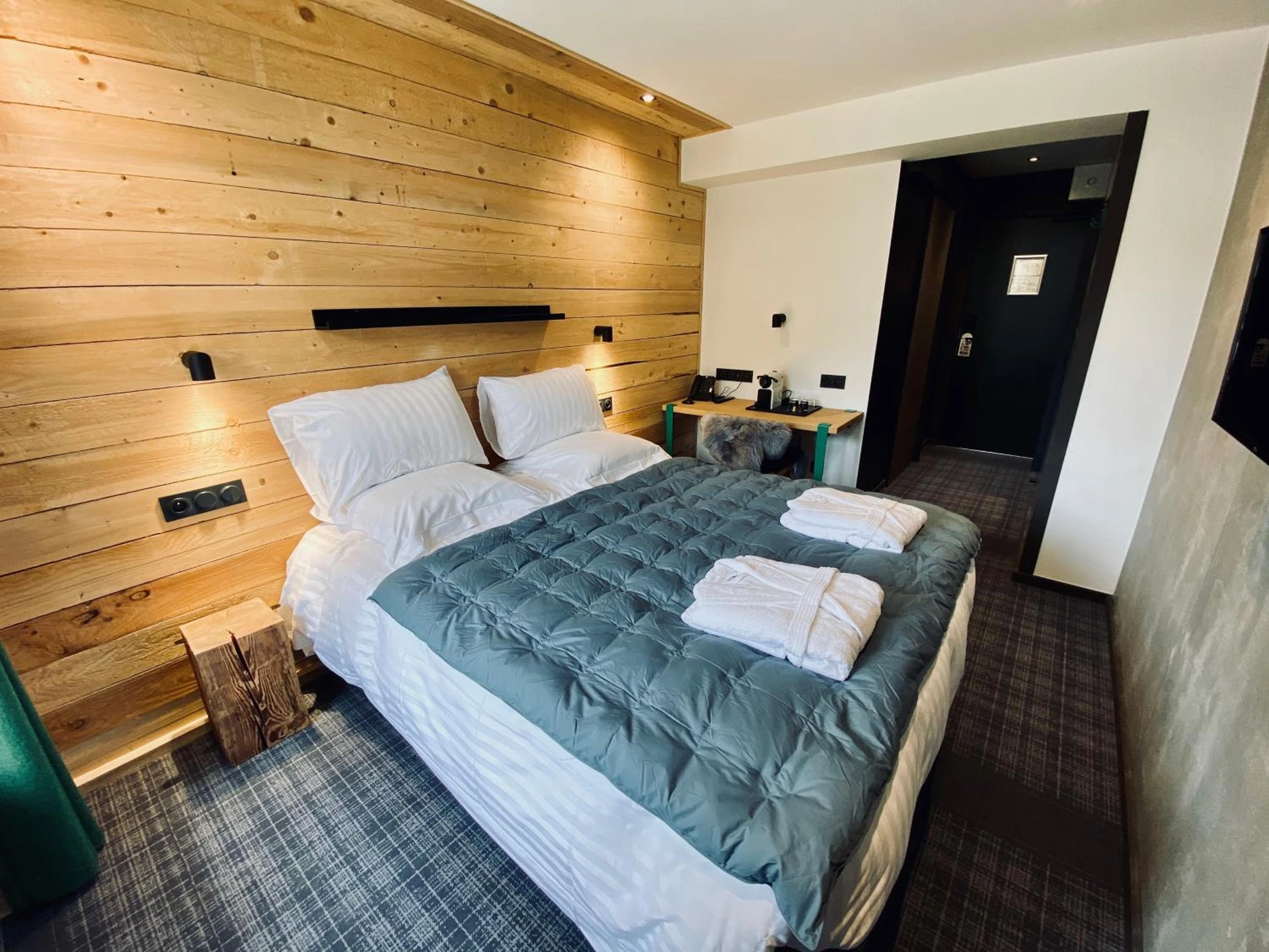 Chambre disponible pour un séminaire d'entreprise à Hôtel 16 | 150 Montagne & Spa Nuxe - Vars
