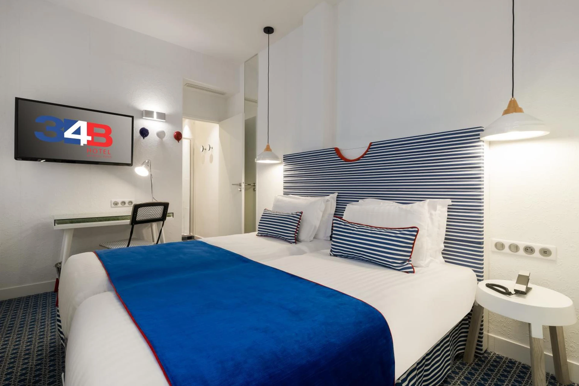 Chambre à Hotel 34B - Astotel - Organiser un séminaire d'entreprise à Paris