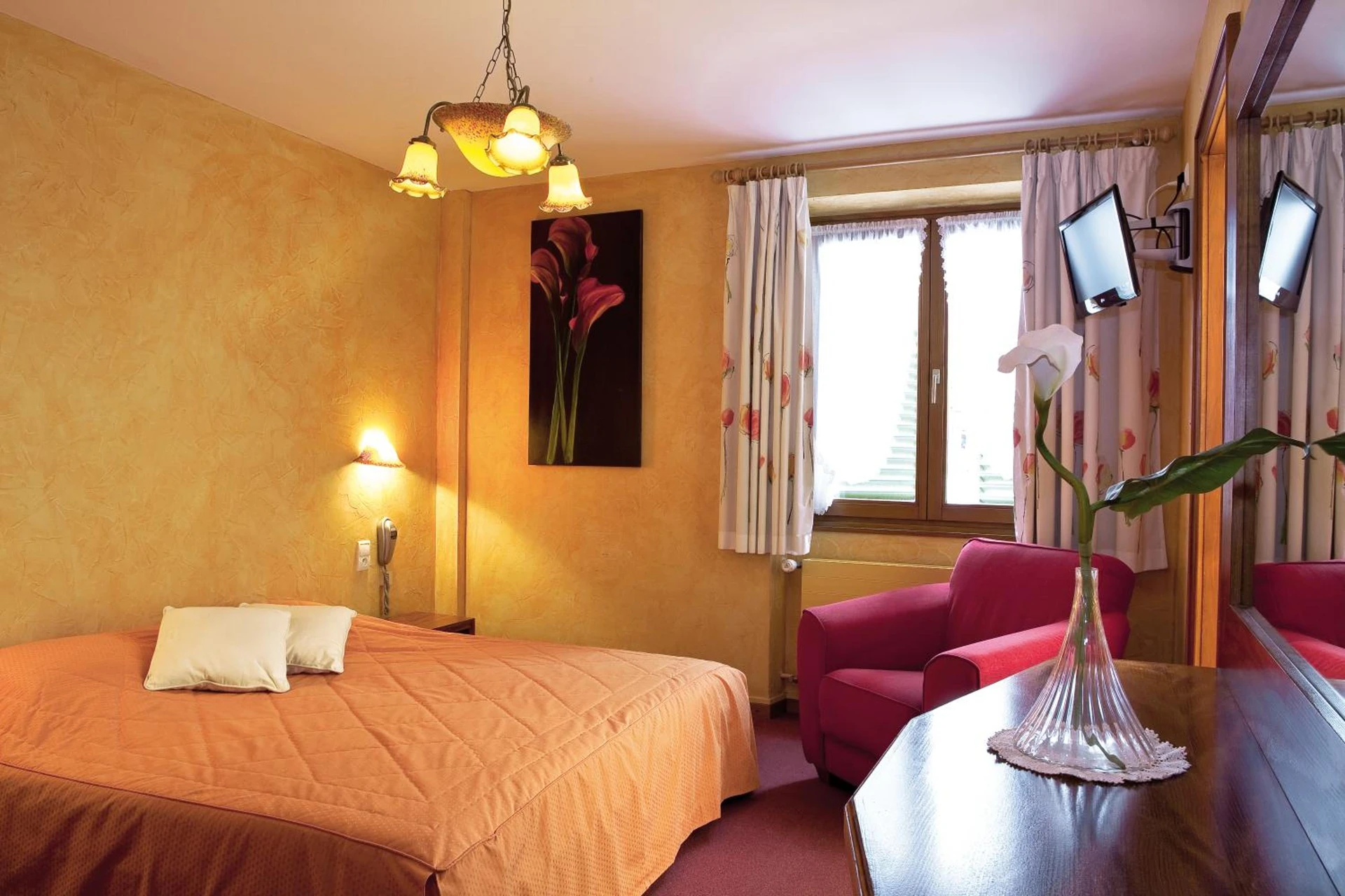 Chambre disponible pour un séminaire d'entreprise à Hôtel A la Vignette - COLMAR-NORD - Saint-Hippolyte
