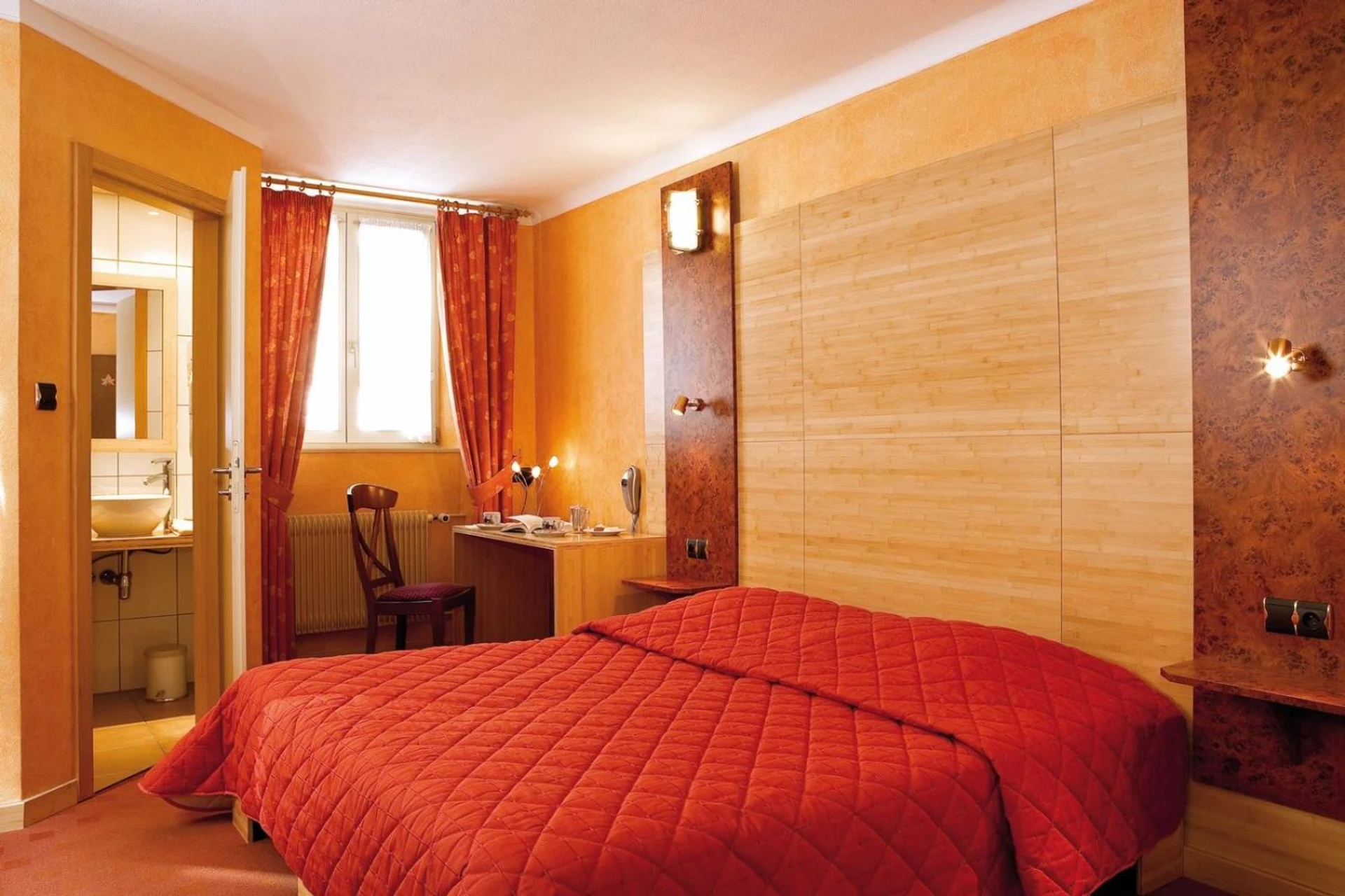 Chambre disponible pour un séminaire d'entreprise à Hôtel A la Vignette - COLMAR-NORD - Saint-Hippolyte