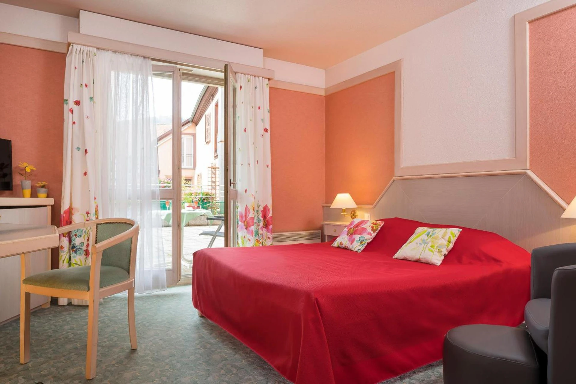Chambre disponible pour un séminaire d'entreprise à Hôtel A la Vignette - COLMAR-NORD - Saint-Hippolyte