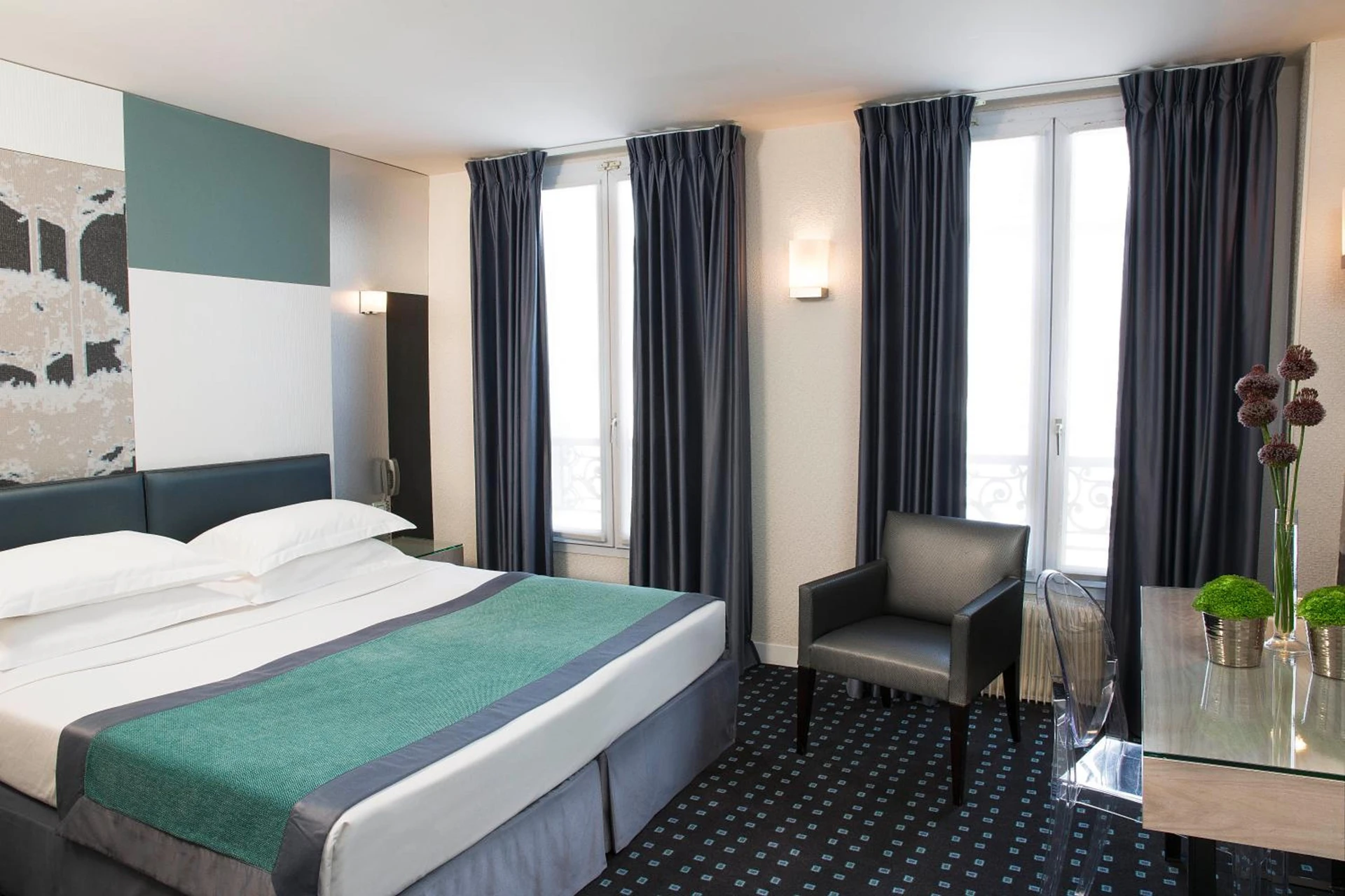 Chambre disponible pour un séminaire d'entreprise à Hôtel A La Villa des Artistes - Paris