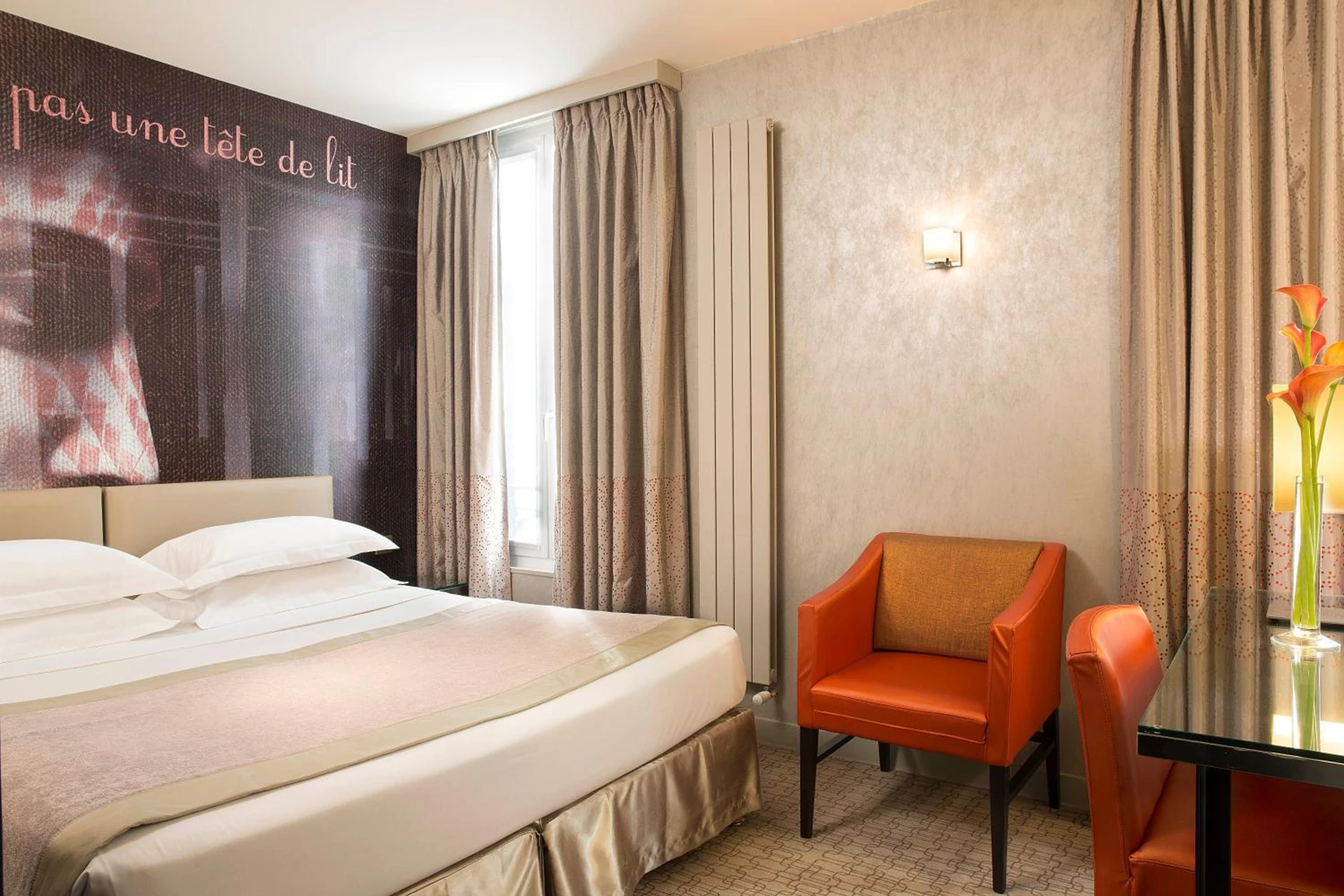 Chambre disponible pour un séminaire d'entreprise à Hôtel A La Villa des Artistes - Paris