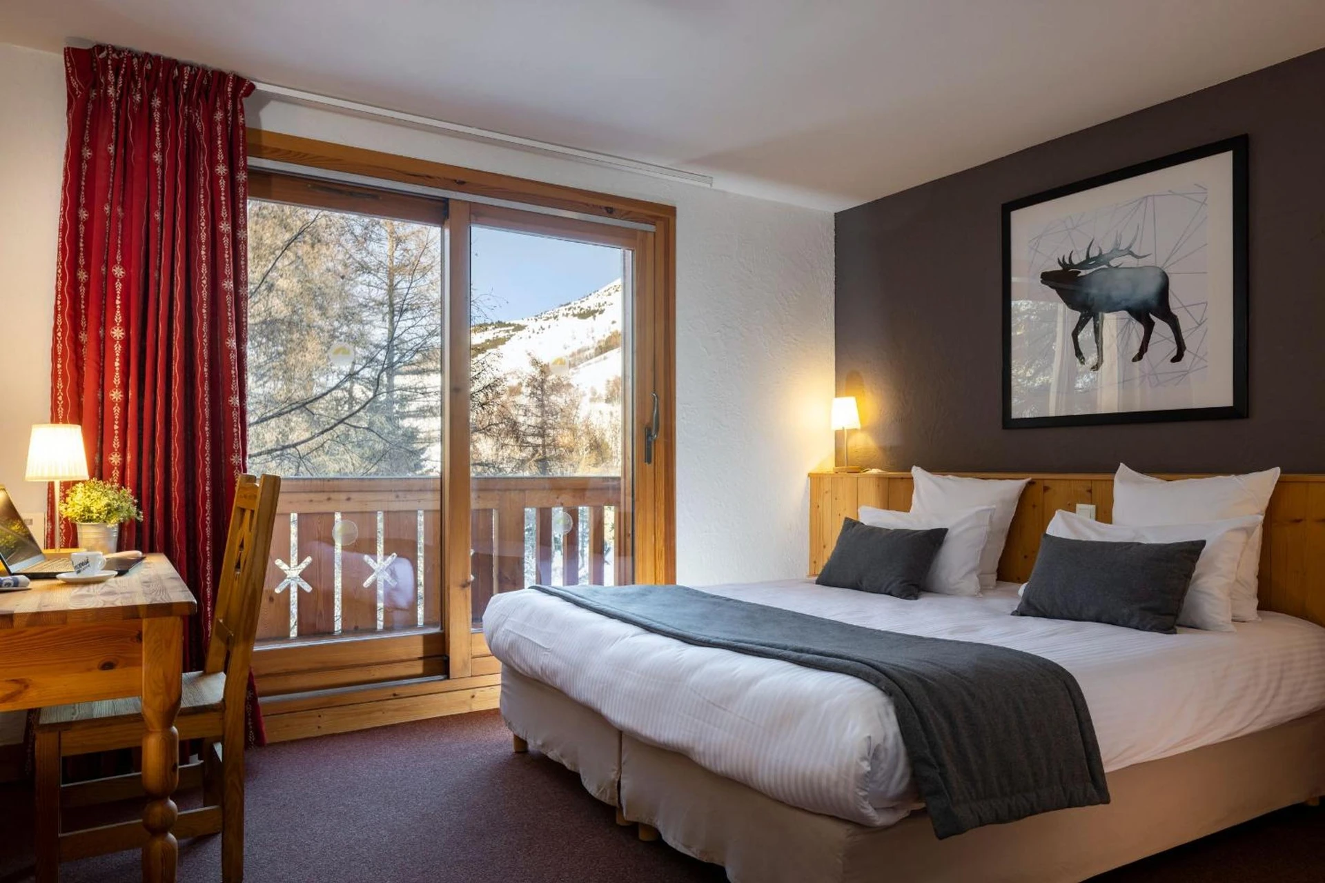 Chambre disponible pour un séminaire d'entreprise à Hôtel Aalborg - Les Deux Alpes