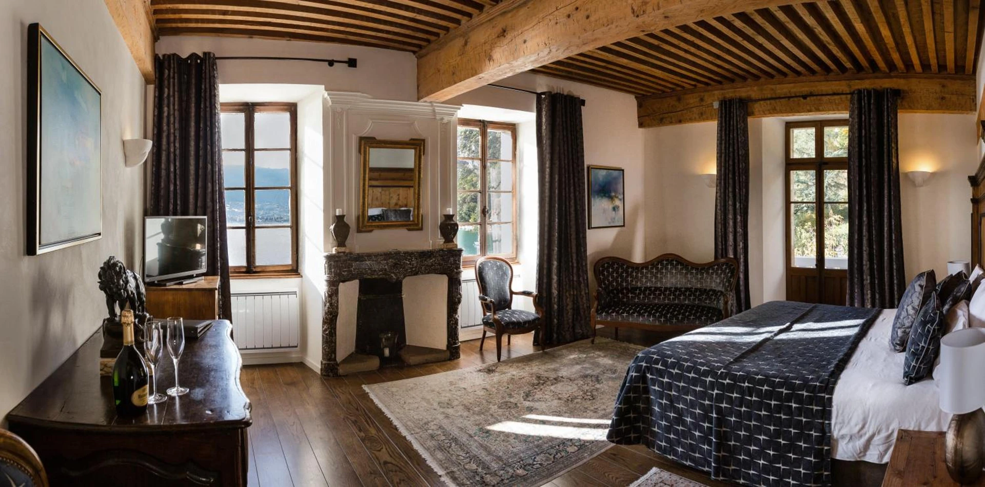 Chambre disponible pour un séminaire d'entreprise à Abbaye de Talloires - Talloires