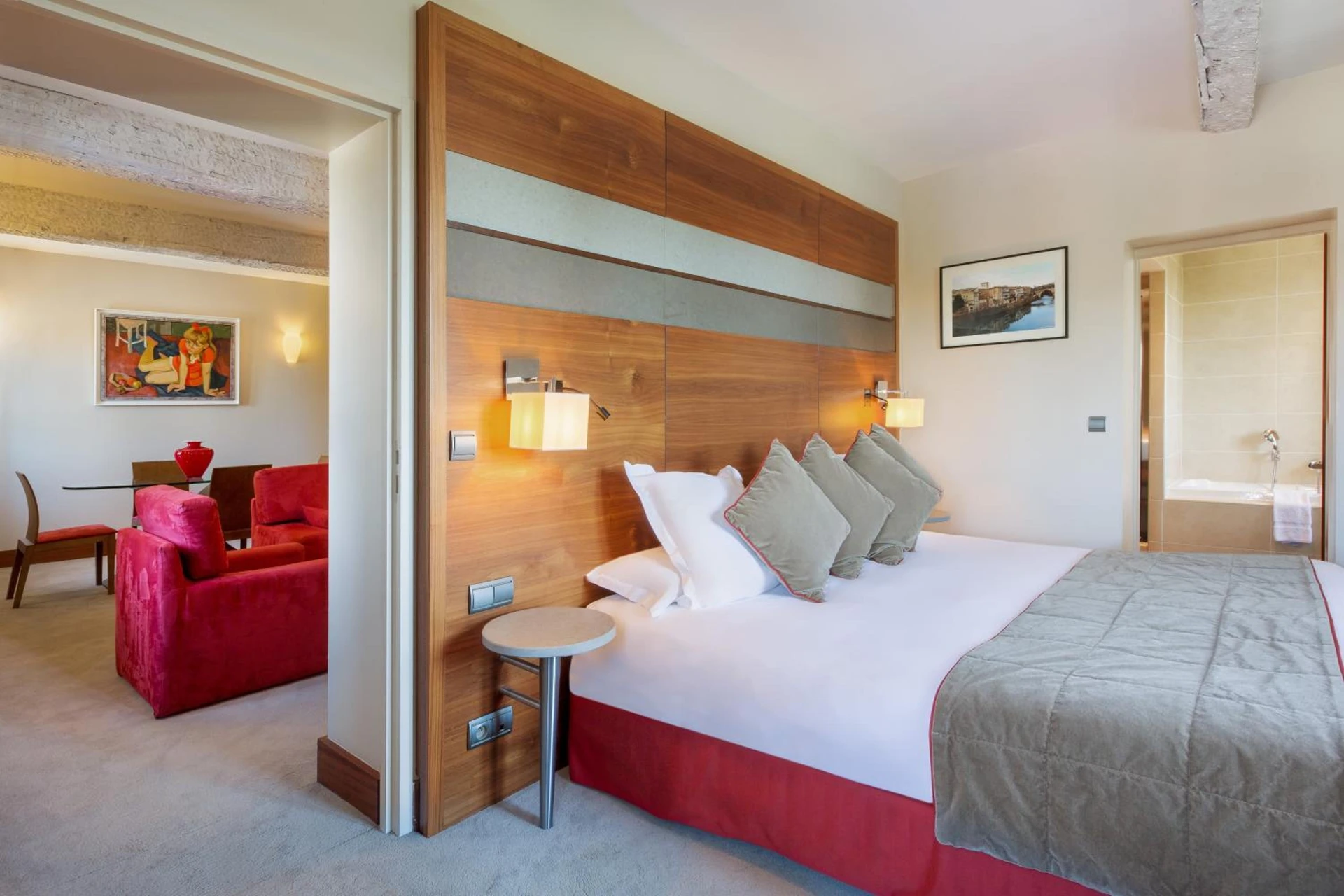 Magnifique chambre pour un séminaire d'entreprise à Abbaye des Capucins Spa & Resort - Montauban