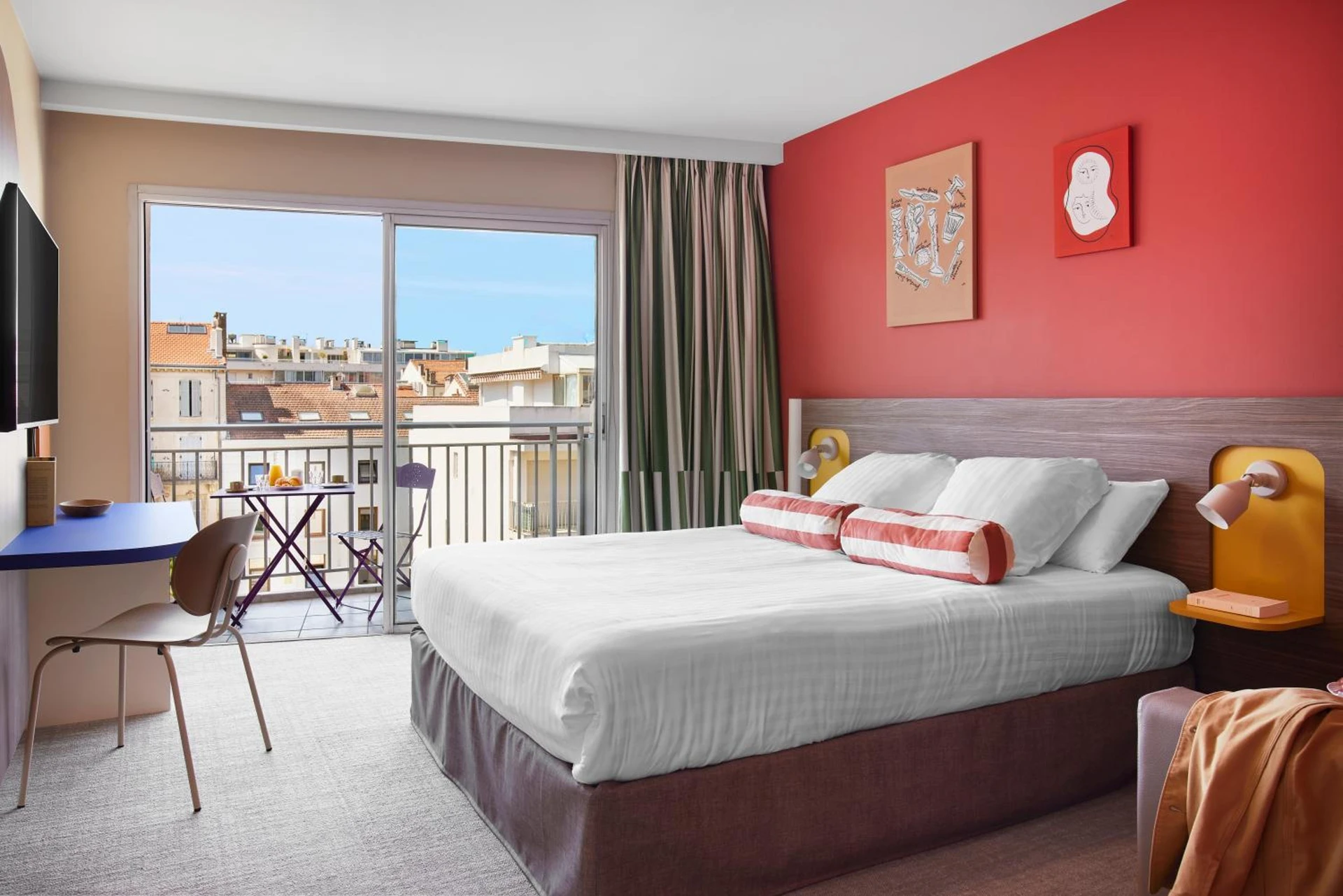 Chambre disponible pour un séminaire d'entreprise à Hotel Abrial - Cannes