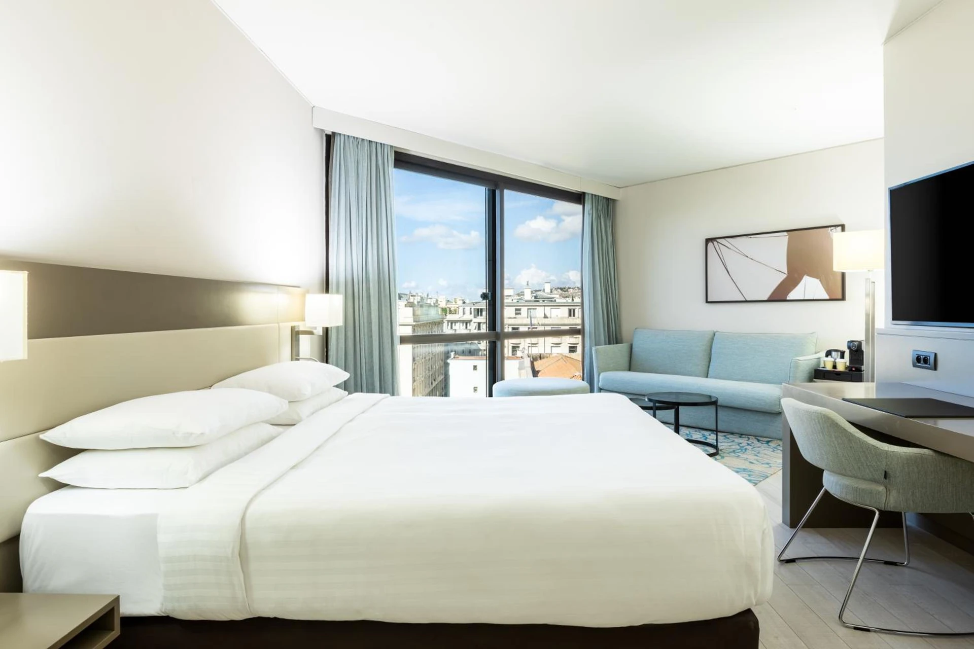 Chambre disponible pour un séminaire d'entreprise à AC Hotel by Marriott Nice - Nice